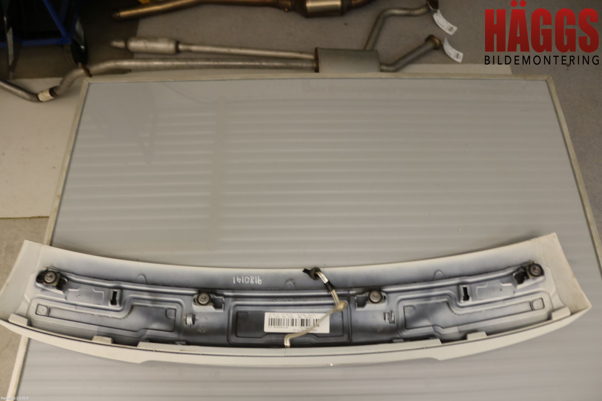 BMW 5 F10/F11/F18 09-17 Spoiler Baklucka