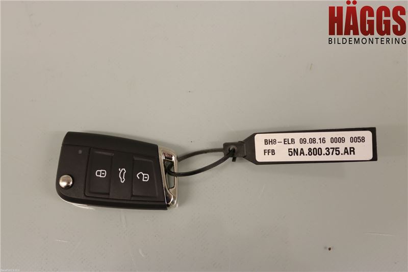 Volkswagen VW TIGUAN 16-24 Nyckel-Nycklar