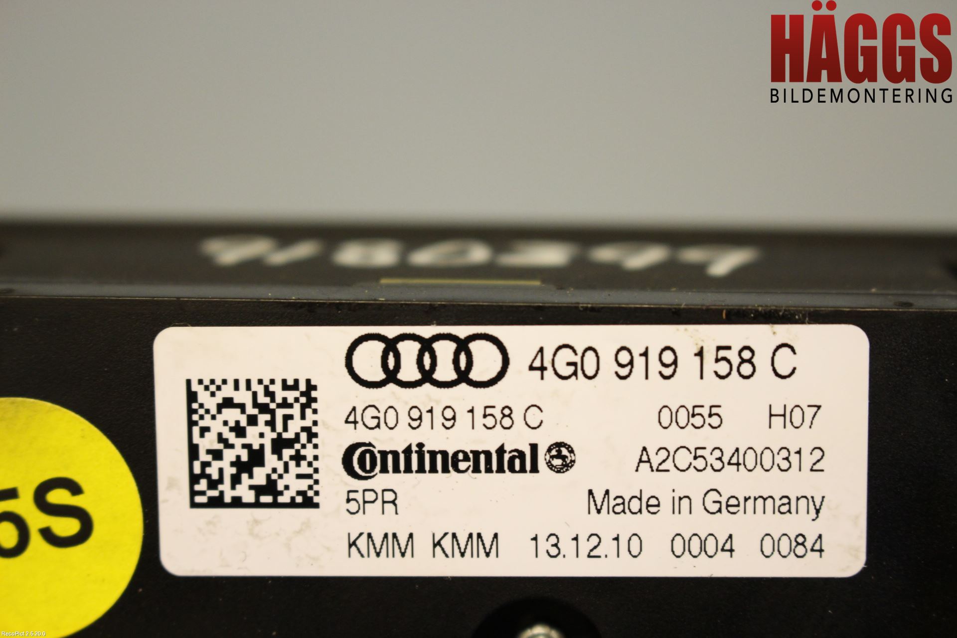 Audi A7/S7 4G 11-17 Ac Styrenhet Ac Manöveren