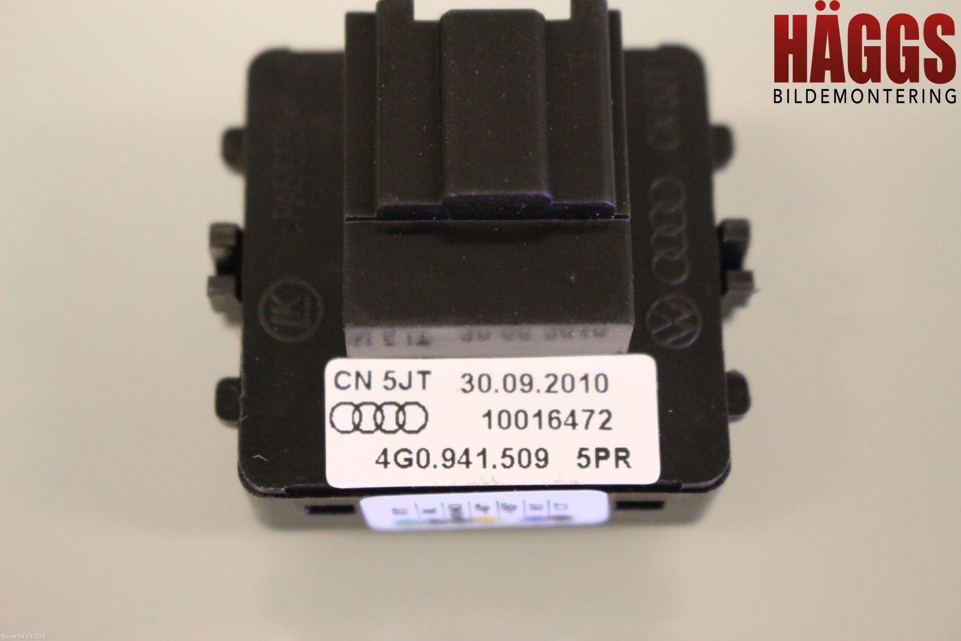 Audi A7/S7 4G 11-17 Strömställare Varnings