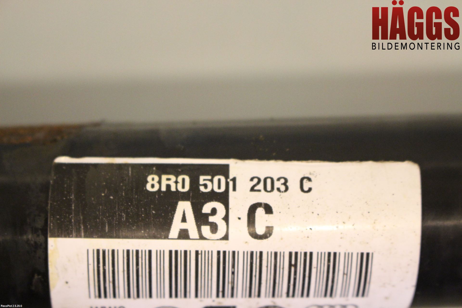 Audi A7/S7 4G 11-17 Drivaxel Bak Vänster