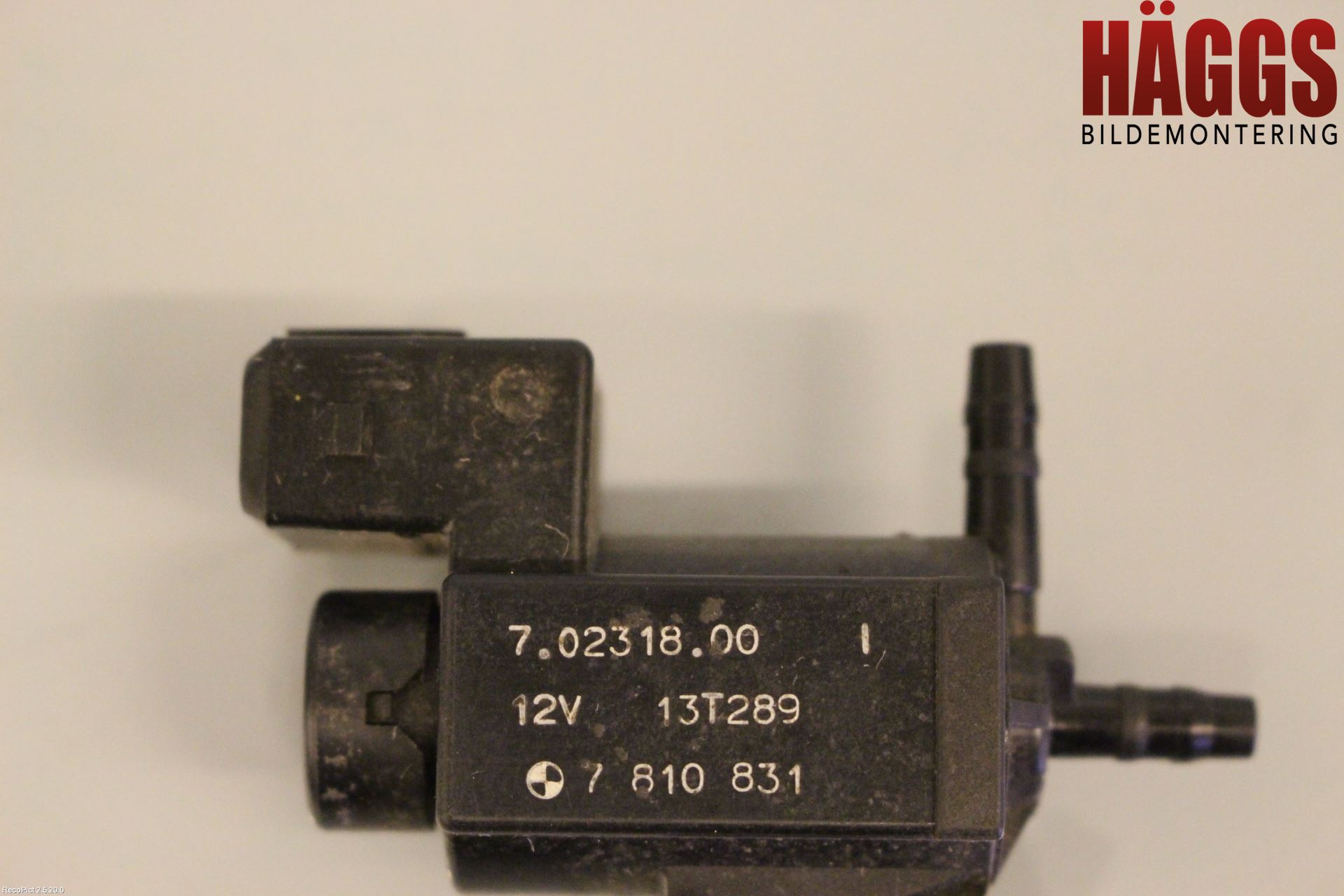 BMW 5 F10/F11/F18 09-17 Vakuumventil