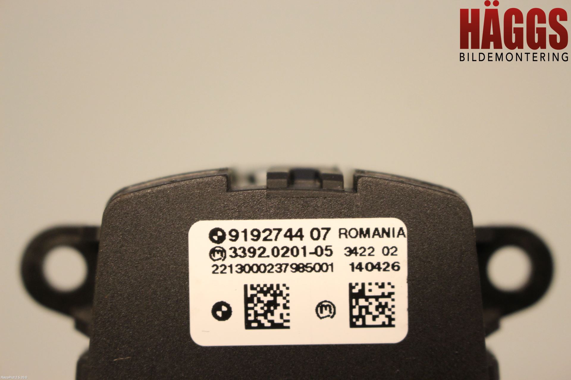 BMW 5 F10/F11/F18 09-17 Strömställare Ljus