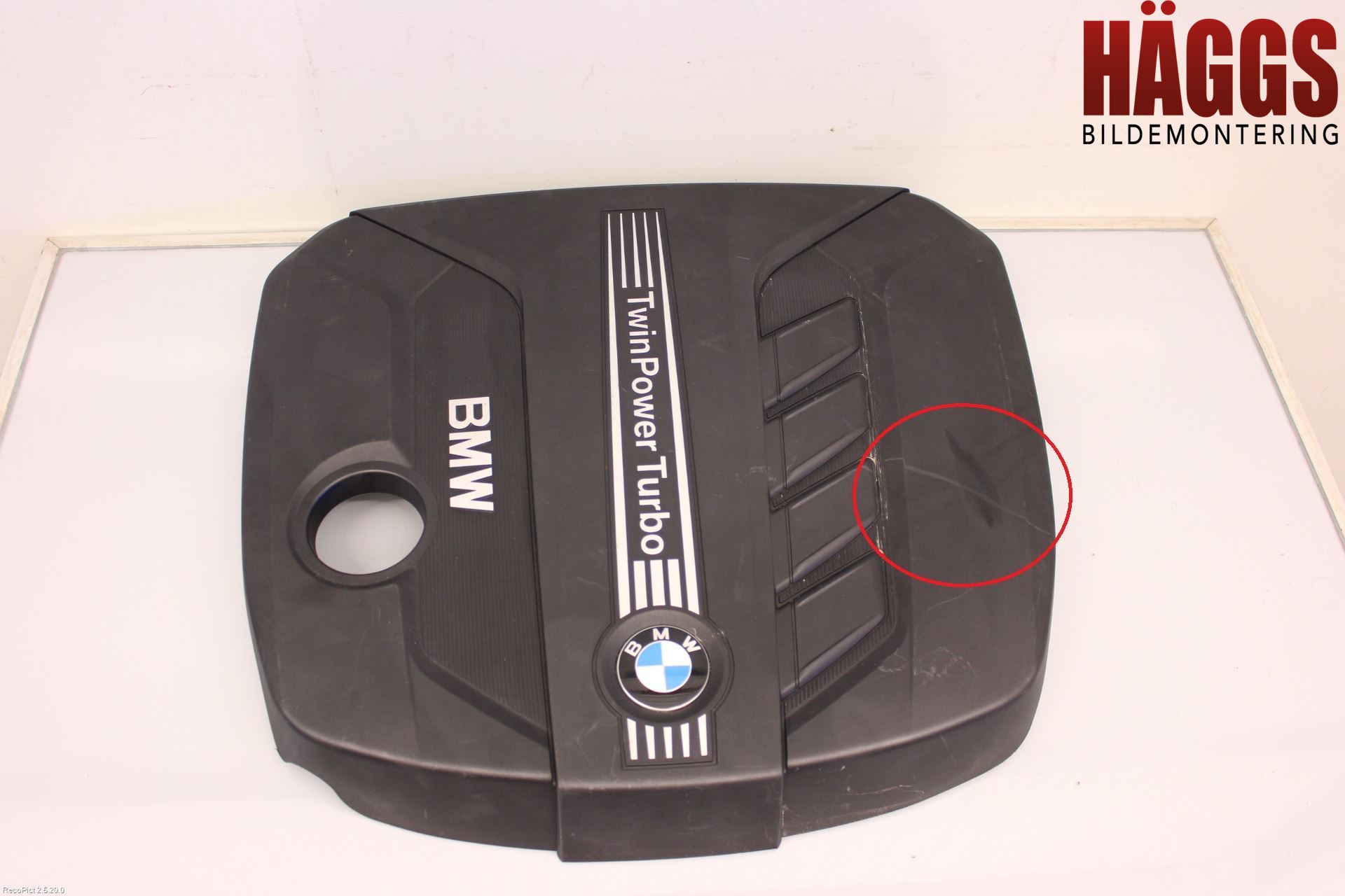 BMW 5 F10/F11/F18 09-17 Motorkåpa
