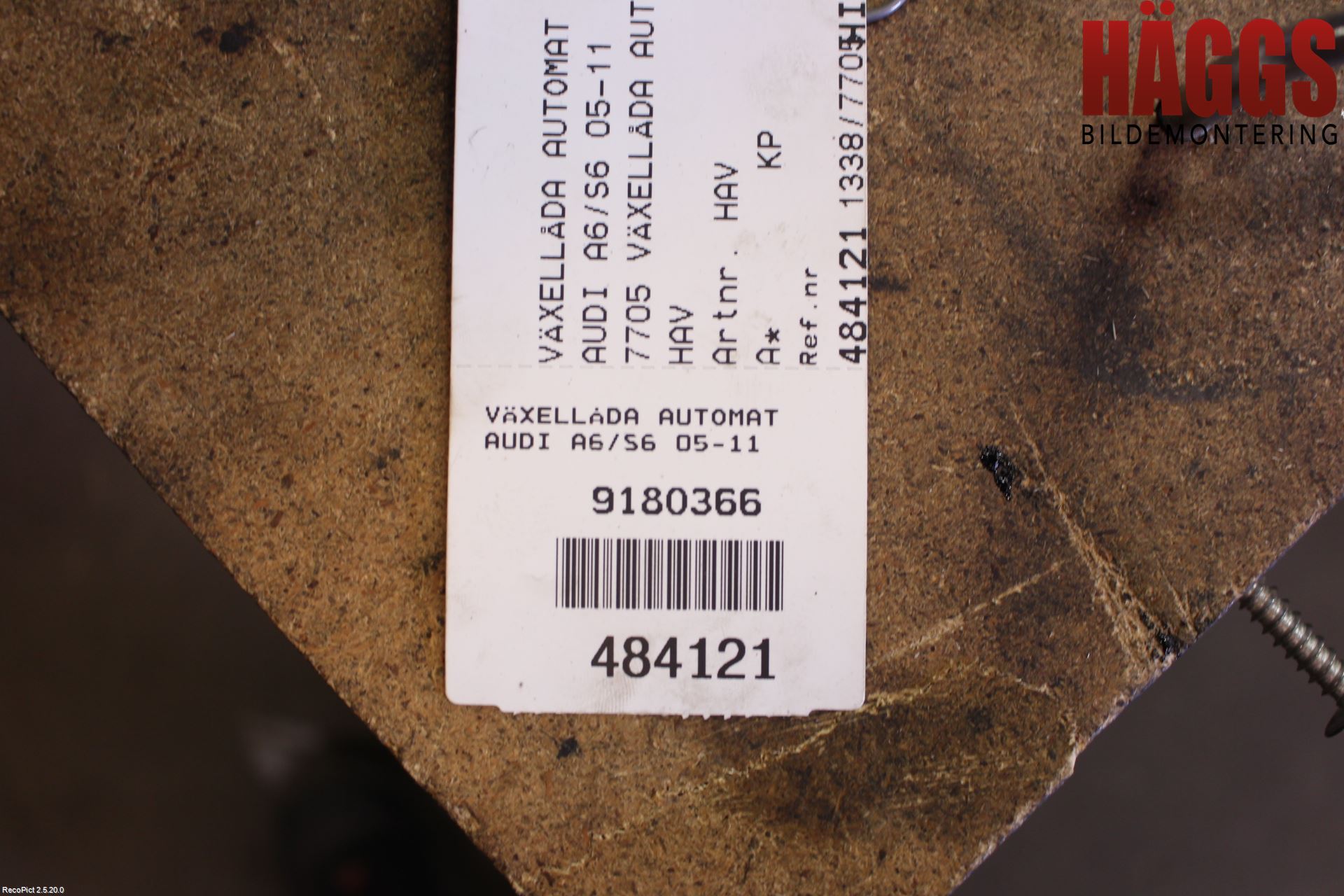 Audi A6/S6     05-11 Växellåda Automat