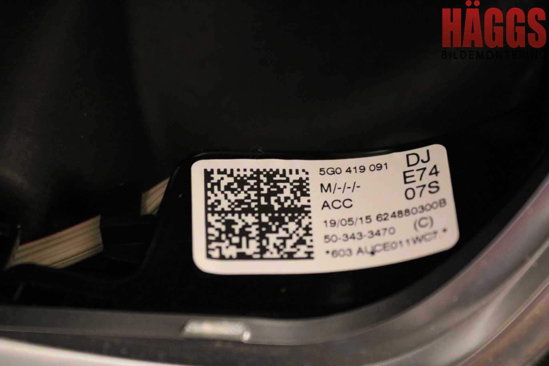 Volkswagen VW GOLF / E-GOLF VII 13-20 Ratt