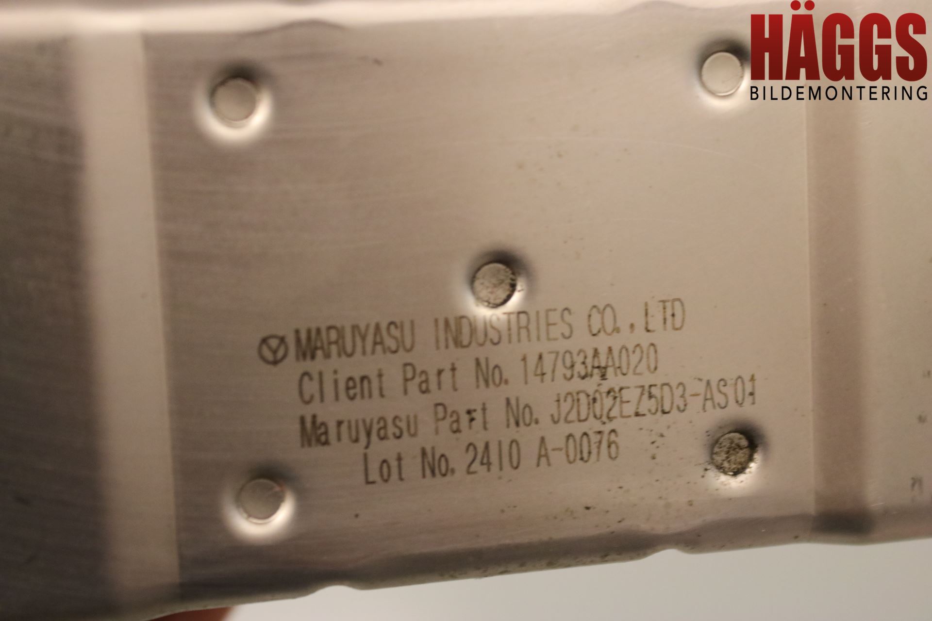 Subaru LEGACY 10-14 Avgaskylare