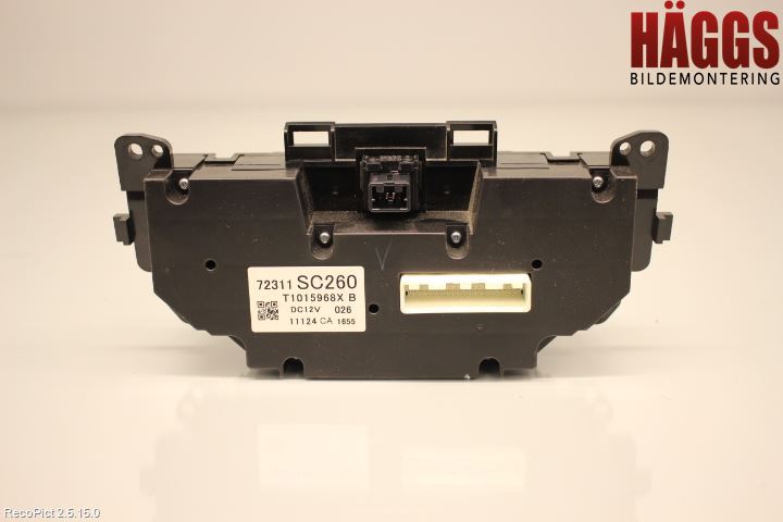 Subaru FORESTER SH  08-13 Ac Styrenhet Ac Manöveren