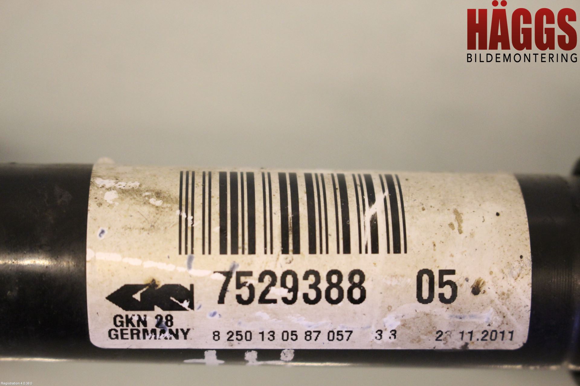 BMW 3 E90/91 SED/TOU 05-12 Drivaxel Fram Höger