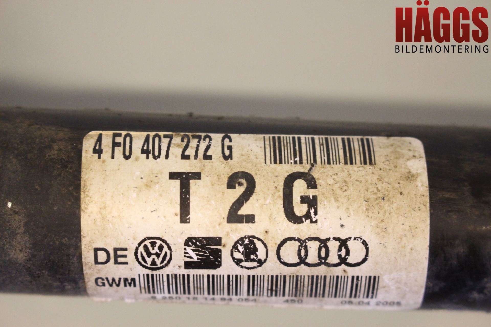 Audi A6/S6     05-11 Drivaxel Fram Höger