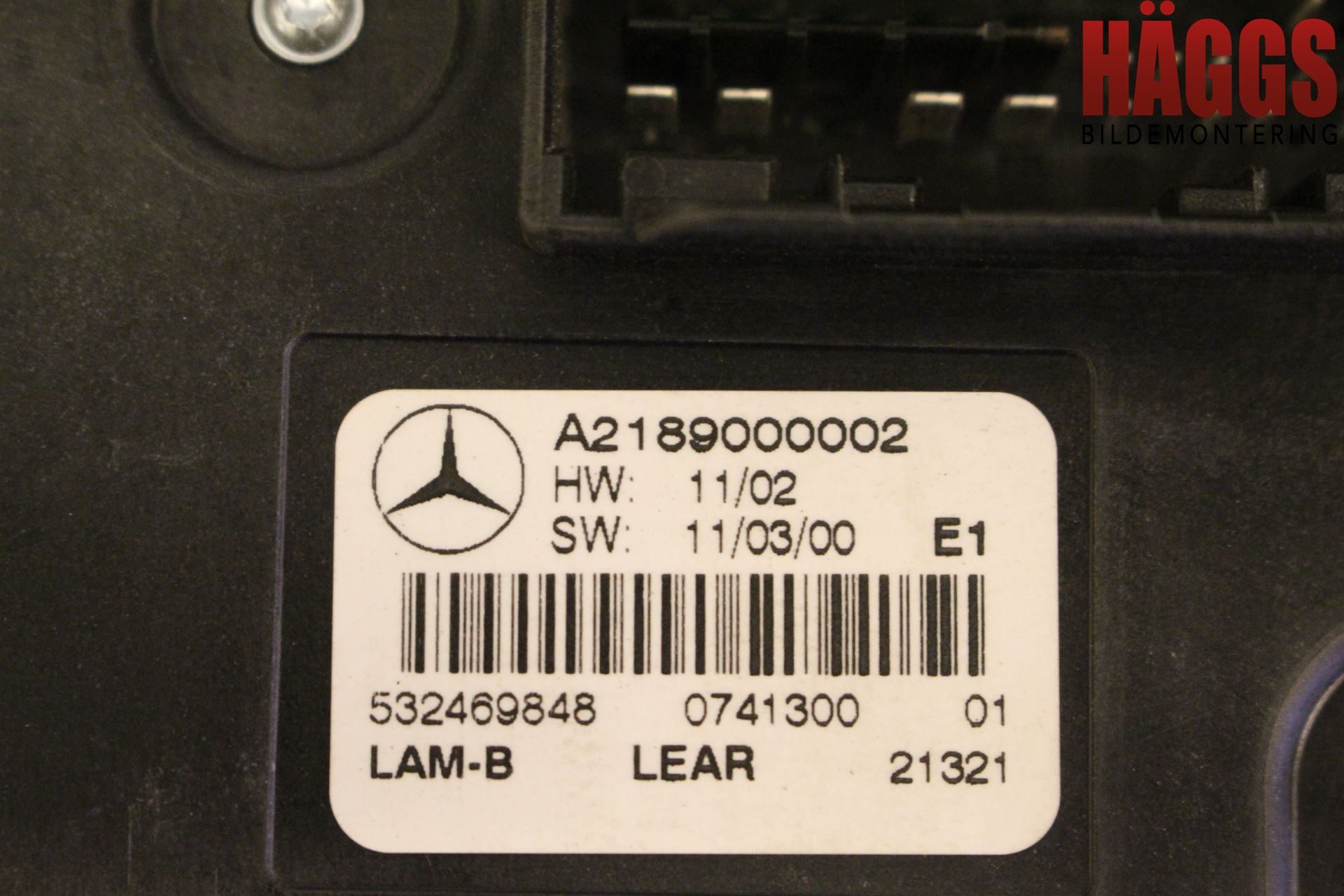 Mercedes-Benz MB GLK-KLASS (X204) 08-16 Styrenhet Strålkastare