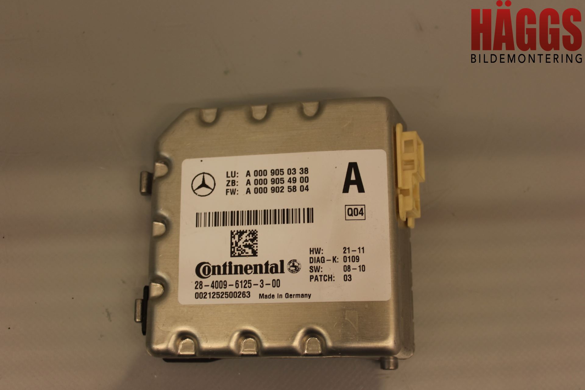 Mercedes-Benz MB GLK-KLASS (X204) 08-16 Parkeringshjälp Kamera