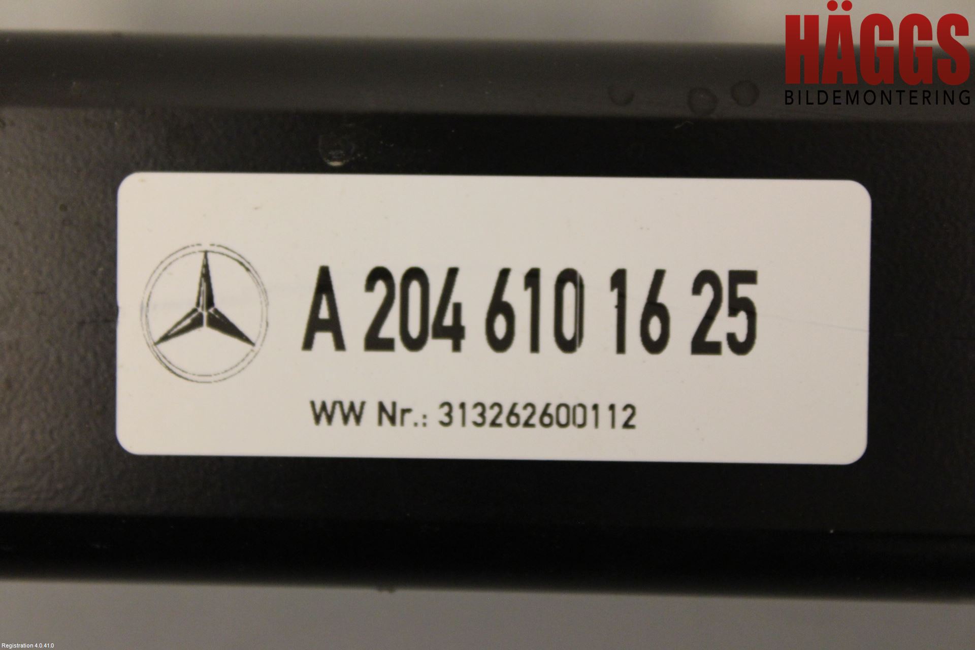 Mercedes-Benz MB GLK-KLASS (X204) 08-16 Stötfångarbärjärn Bak