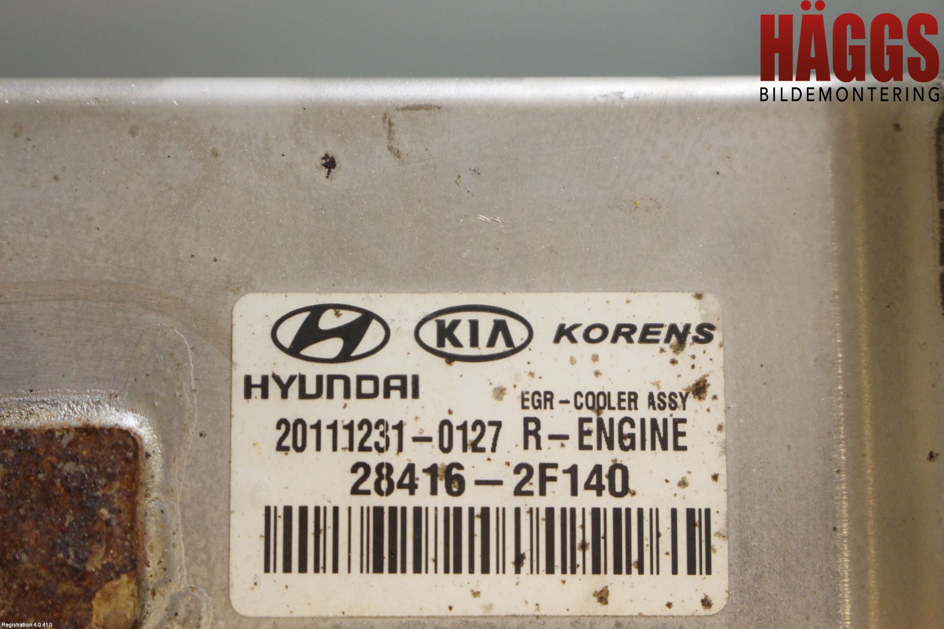 Hyundai SANTA FE  06-12 Avgaskylare