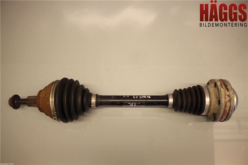 Volkswagen VW CADDY 11-15 Drivaxel Fram Vänster