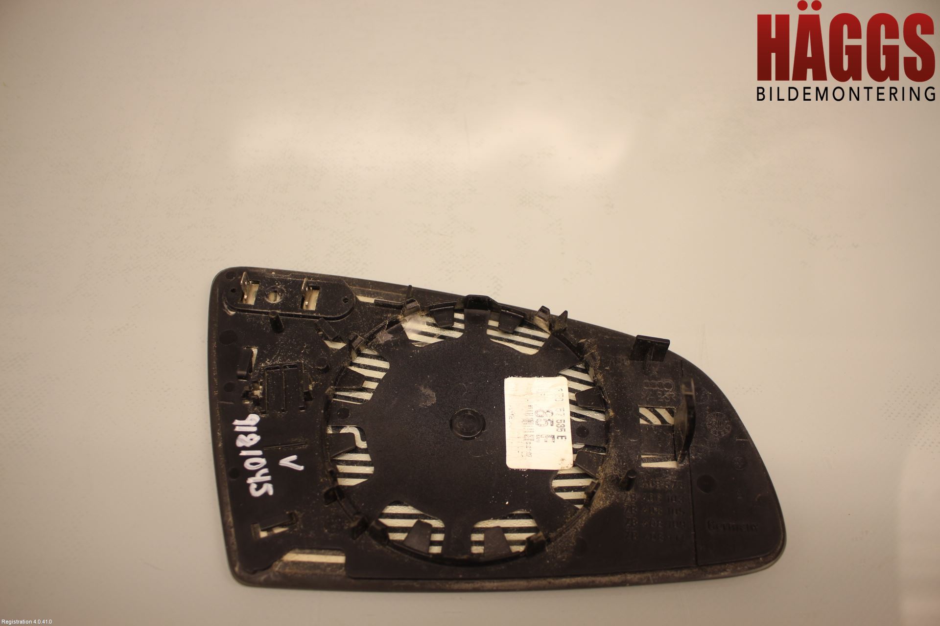 Audi A4/S4 05-07 Spegelglas Vä