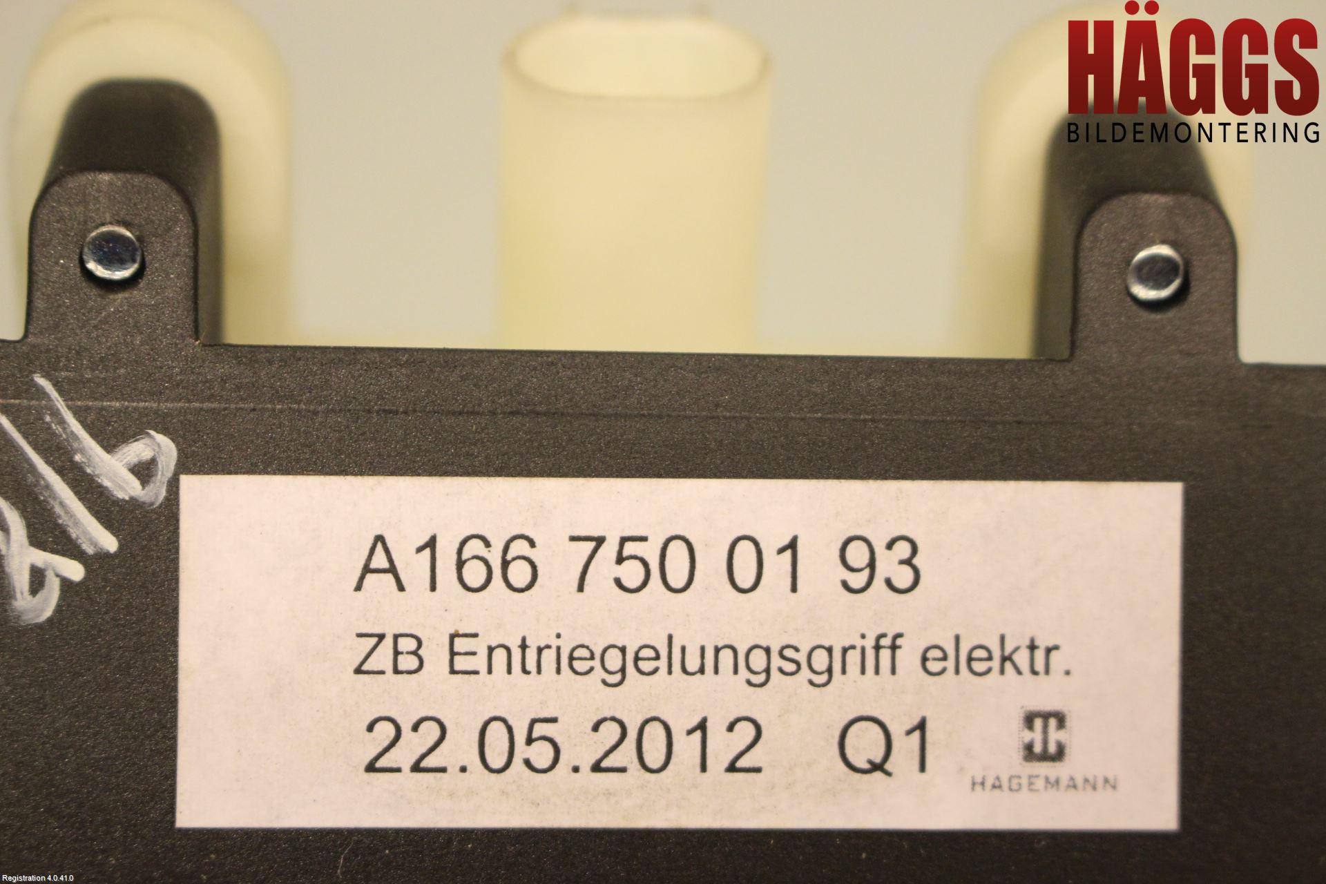 Mercedes-Benz MB GLK-KLASS (X204) 08-16 Bakluckehandtag