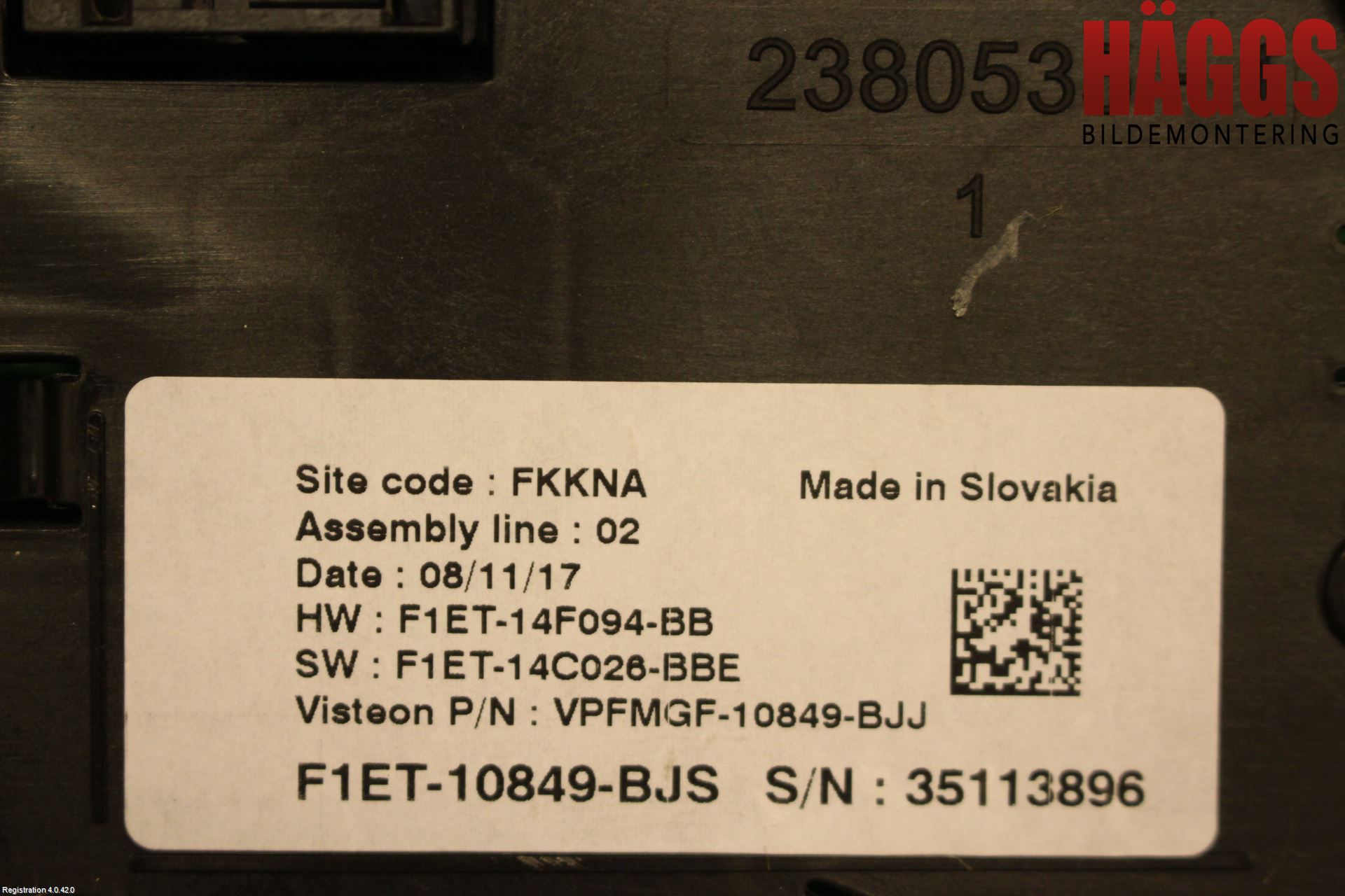 Ford FOCUS 15-18 Instrument Komb