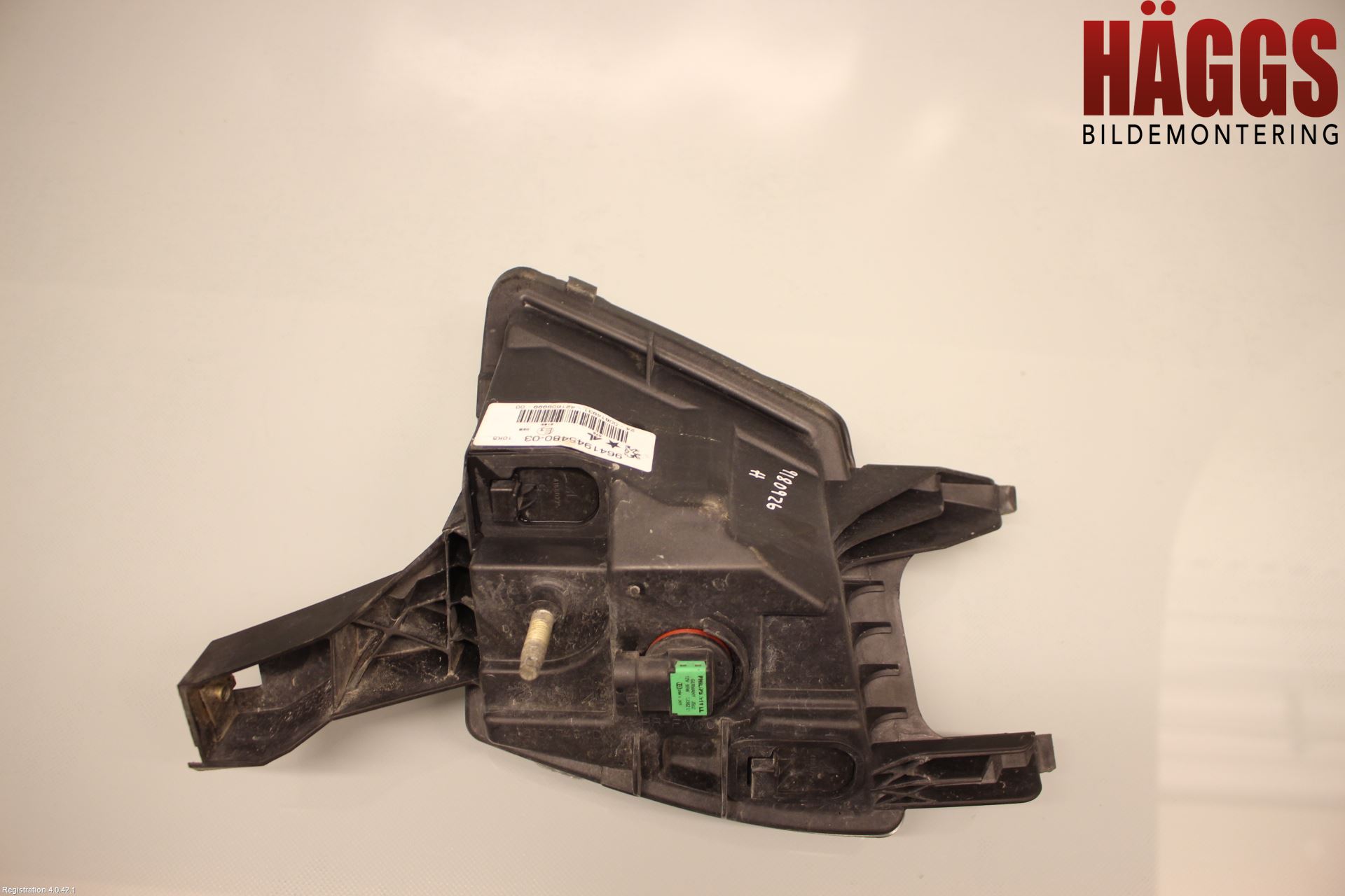 Peugeot 407 Dimljus-Varselljus Fram