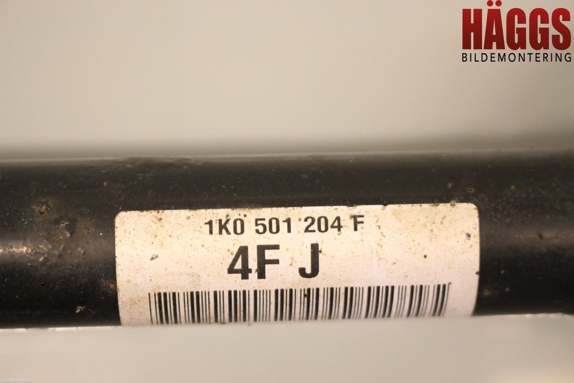 Volkswagen VW TIGUAN 07-16 Drivaxel Bak Höger