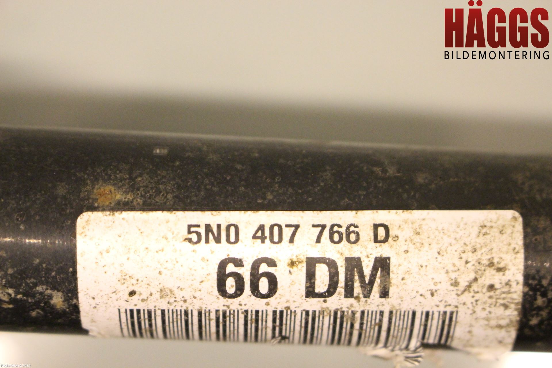 Volkswagen VW TIGUAN 07-16 Drivaxel Fram Höger