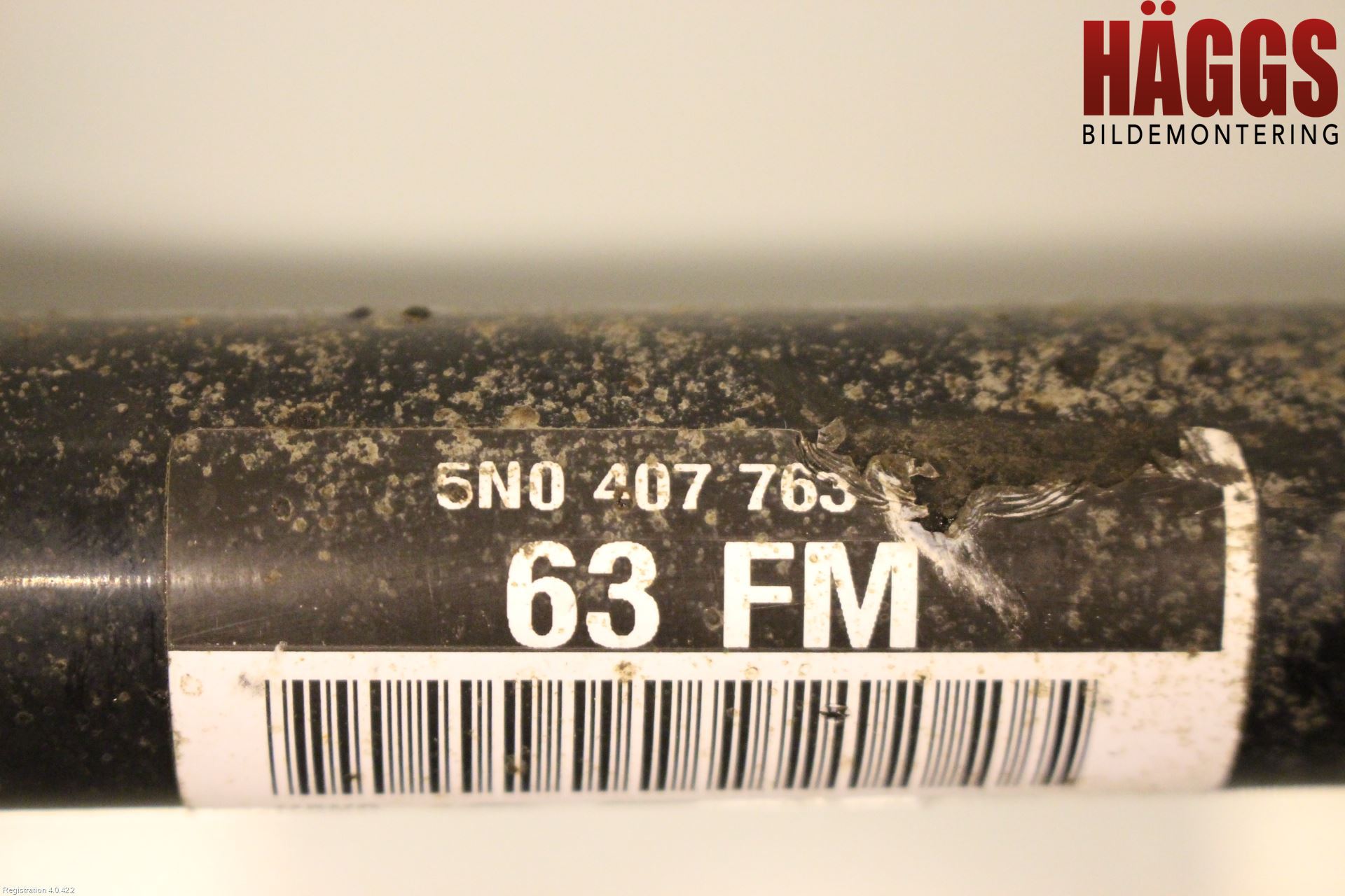 Volkswagen VW TIGUAN 07-16 Drivaxel Fram Vänster