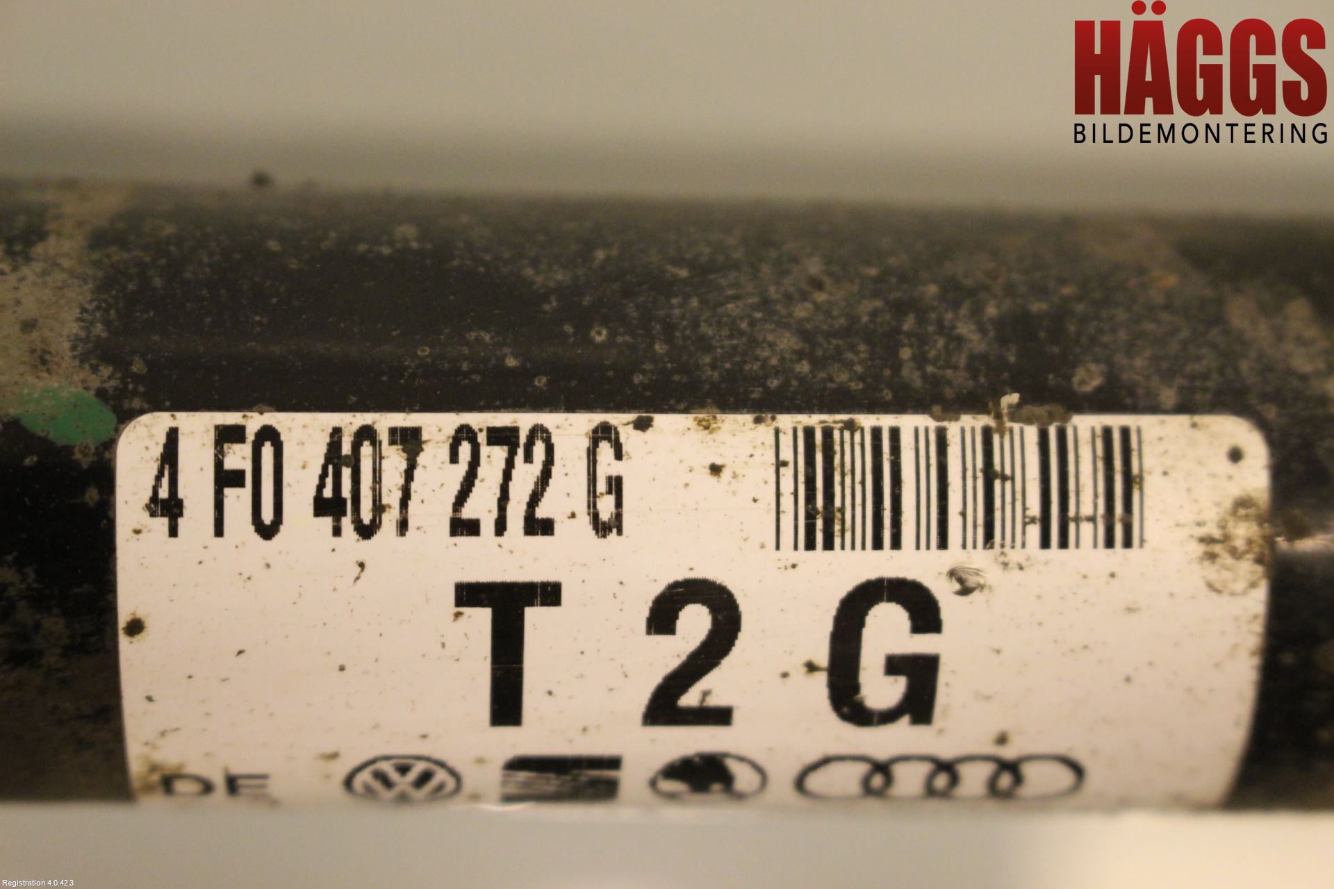 Audi A6/S6     05-11 Drivaxel Fram Höger