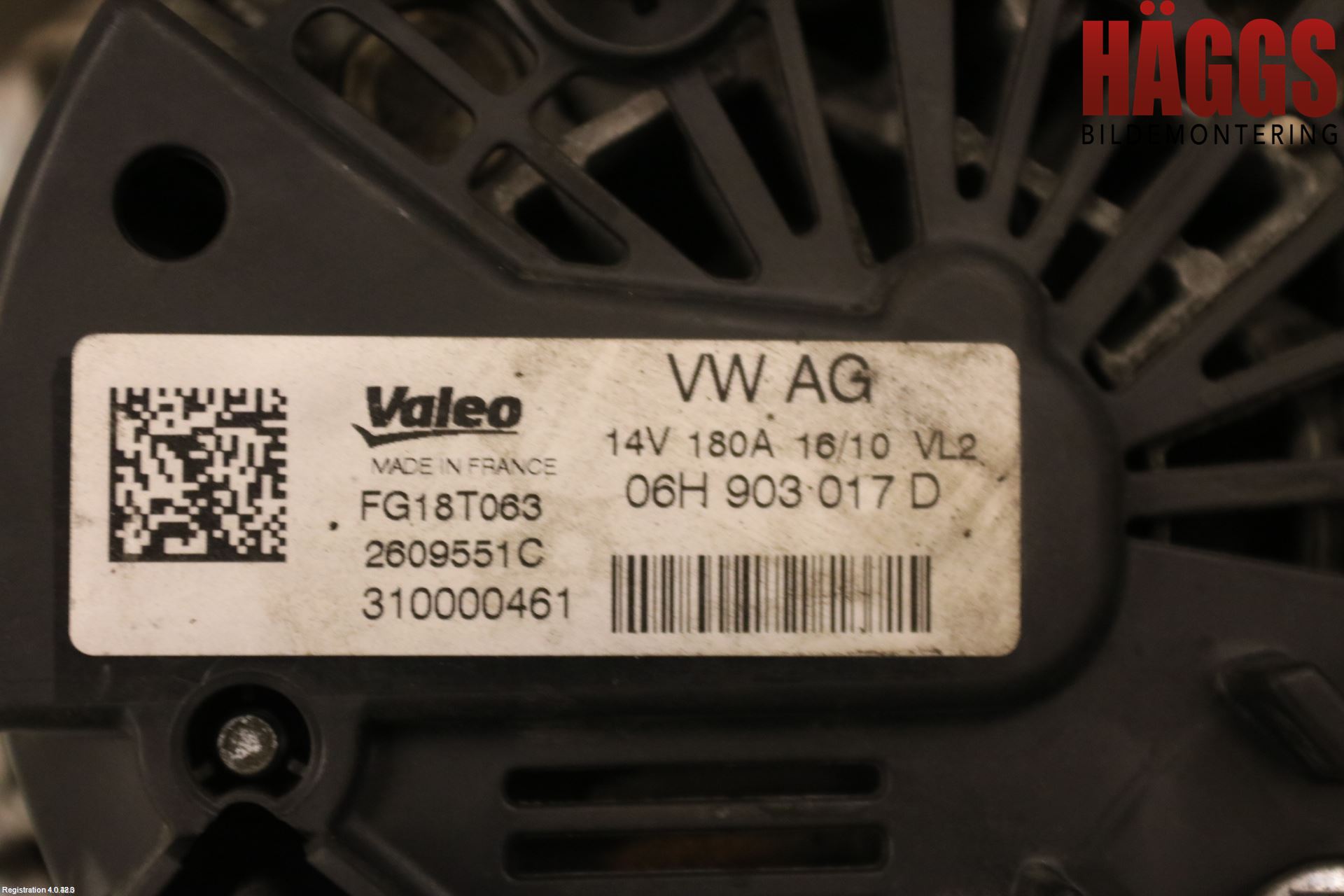 Audi A4/S4 08-11 Generator