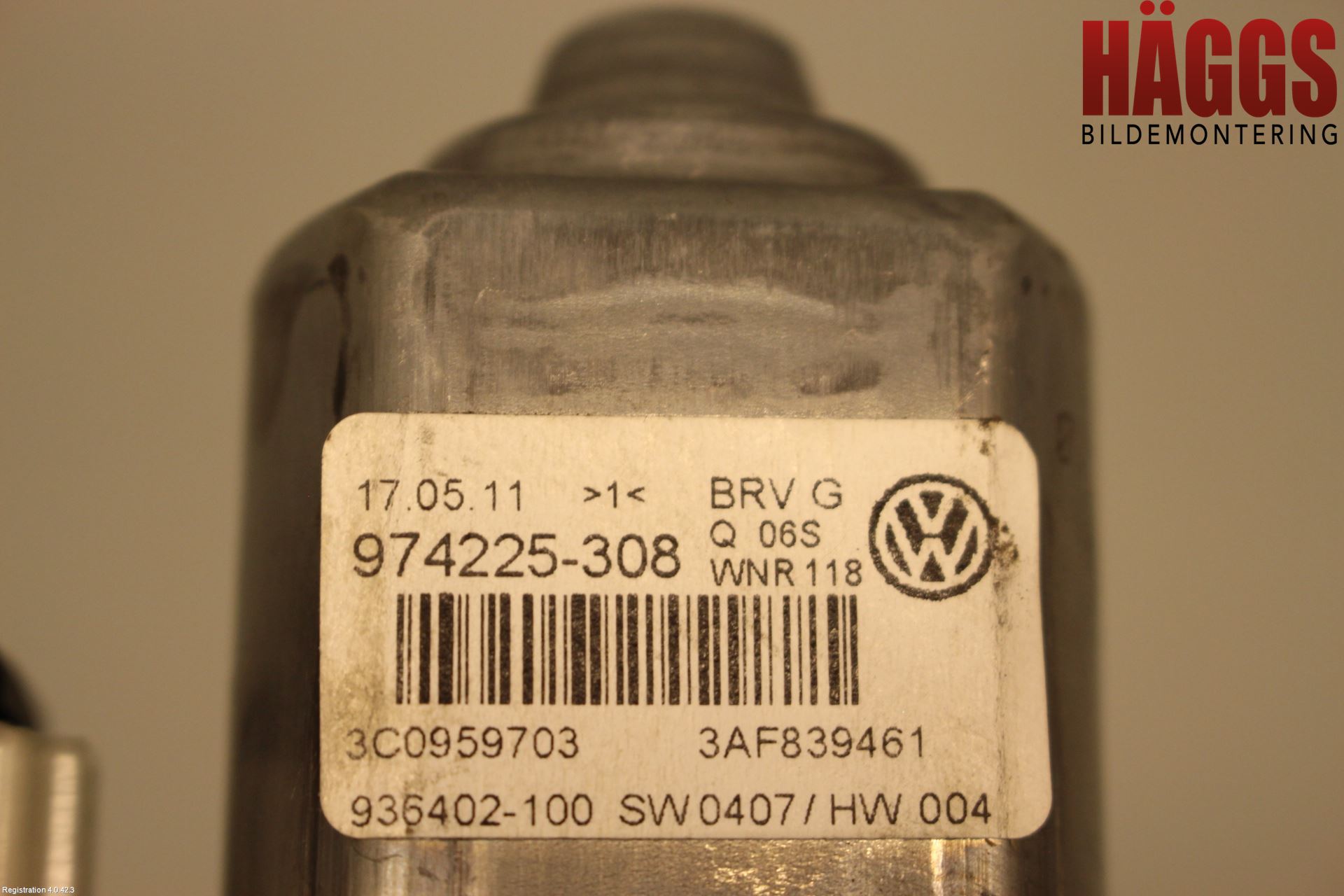 Volkswagen VW PASSAT 11-14 Fönsterhissmotor