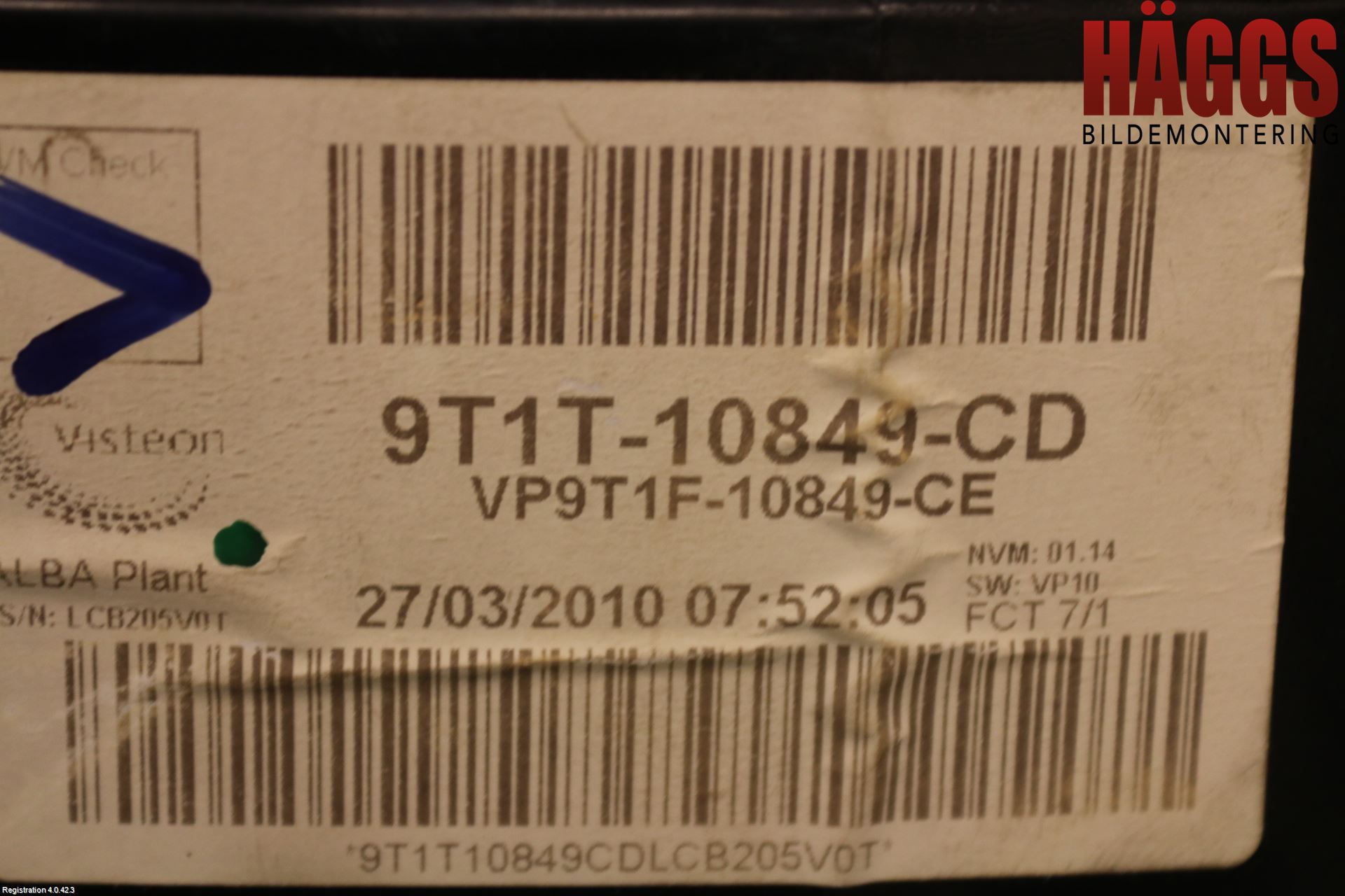 Ford TRANSIT CONNECT 09-13 Instrument Komb