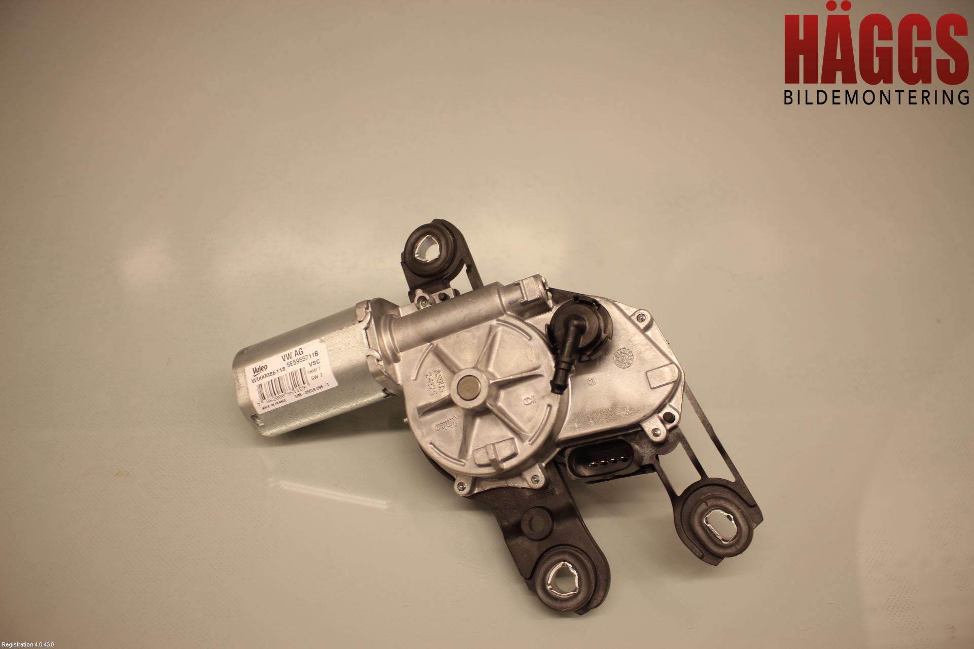 Skoda OCTAVIA (5E) 13-20 Torkarmotor Baklucka