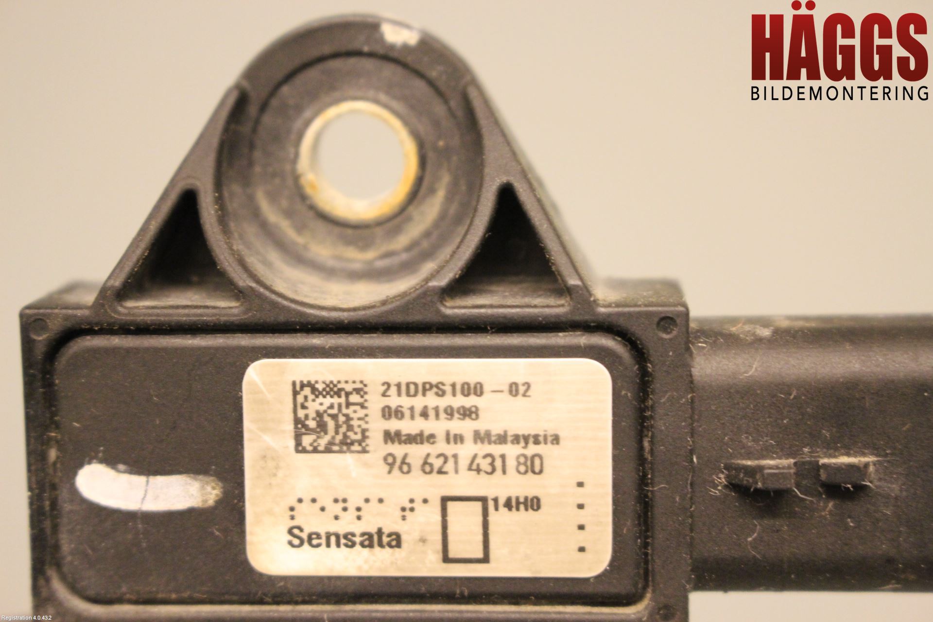 Citroen C5 08-17 Givare Temp-Tryck Avgas