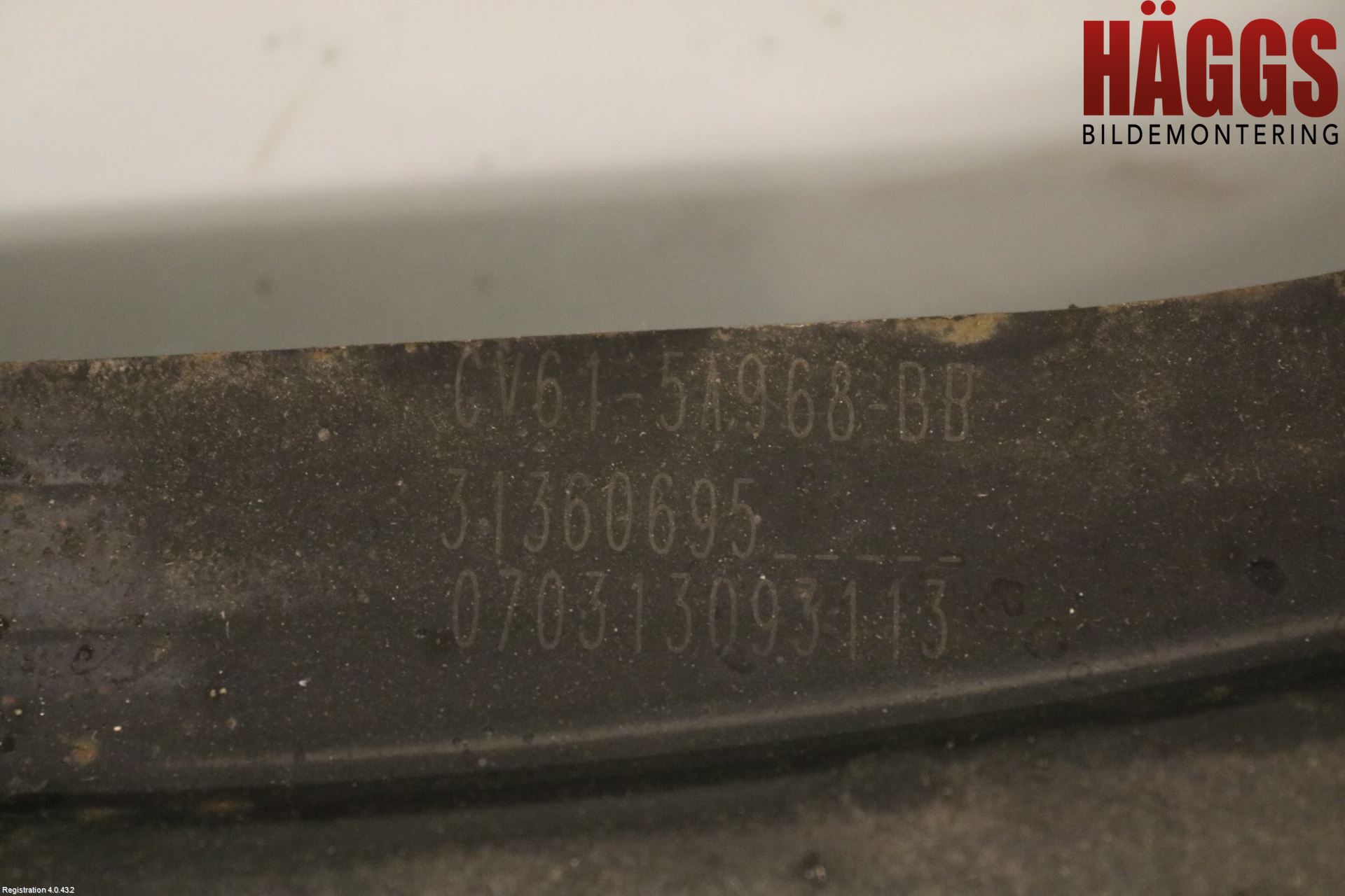 Volvo V40 12-19 Hjullagerhus Bak Hö