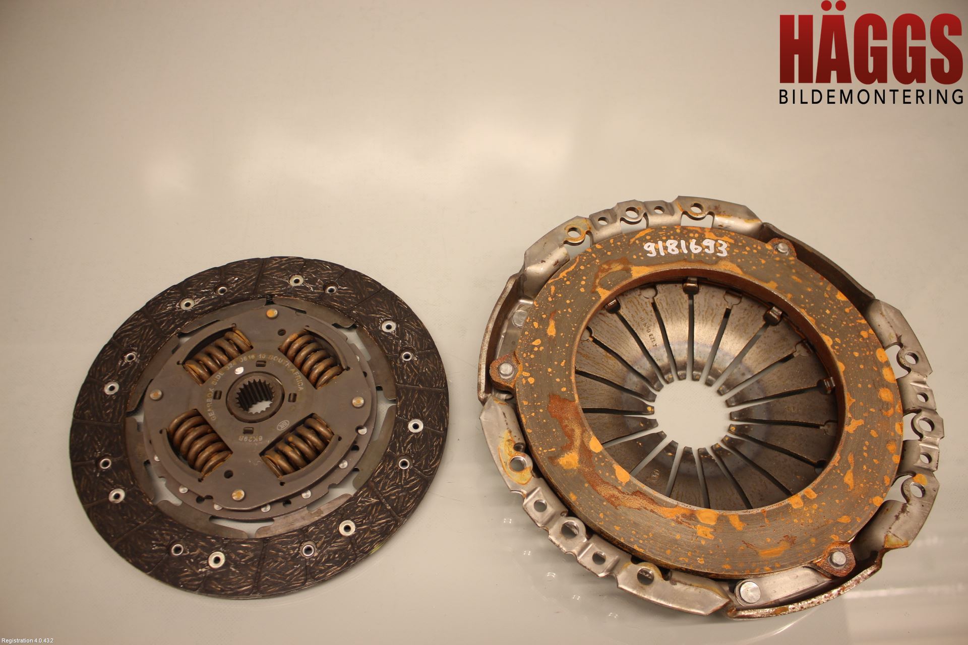 Opel VIVARO 01-14 Koppling-Lamell