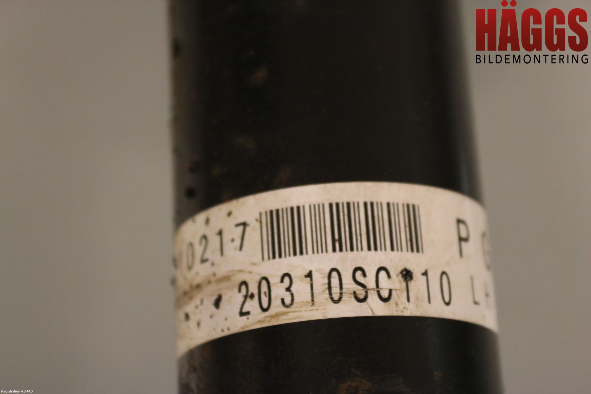 Subaru FORESTER SH  08-13 Fjäderben Fram Vänster