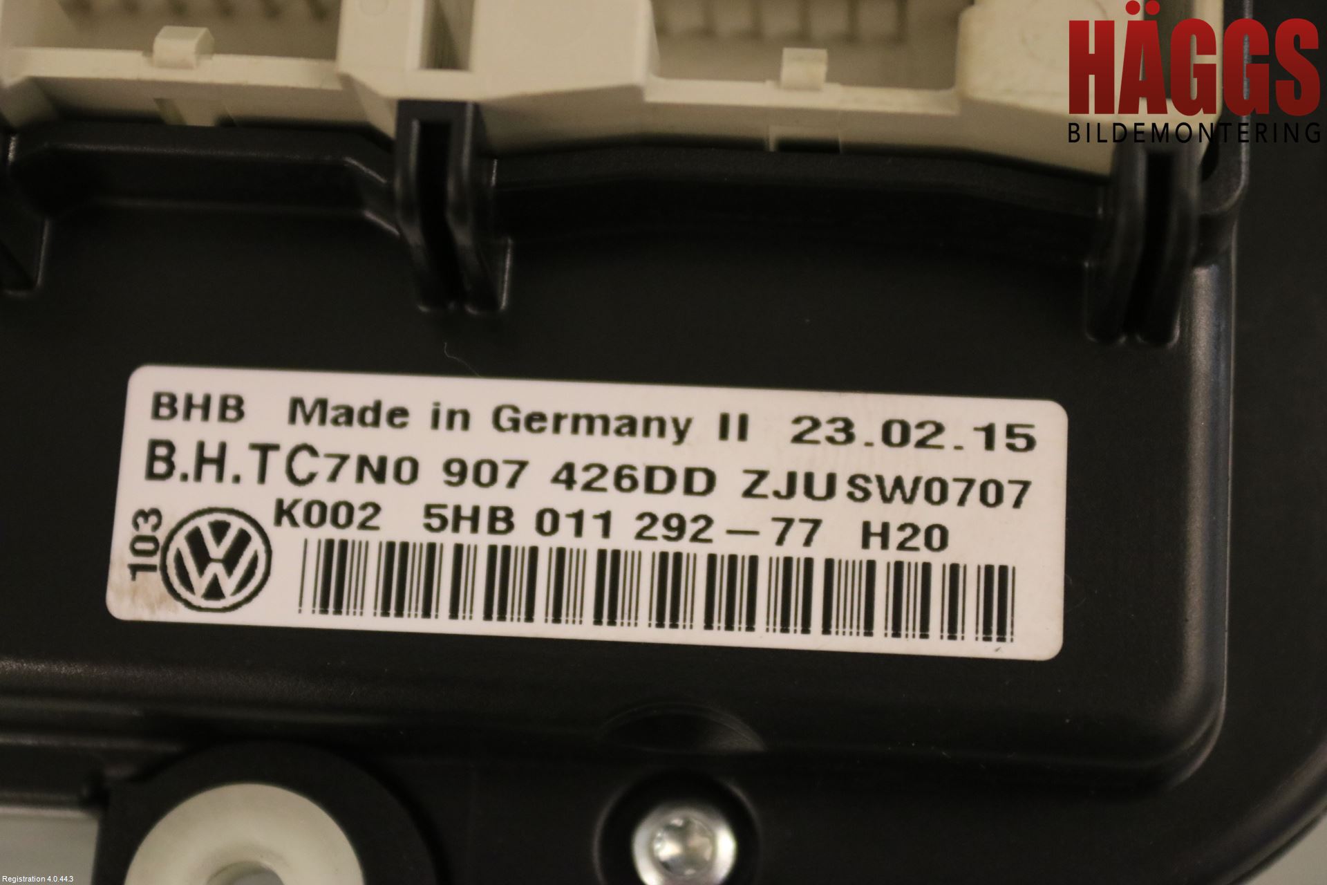 Volkswagen VW CADDY 11-15 Ac Styrenhet Ac Manöveren