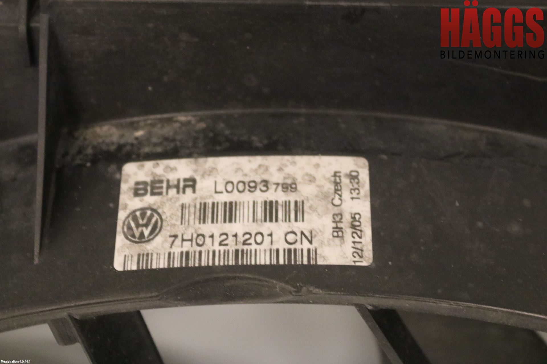 Volkswagen VW TRANSP/CARAVELLE (T5) 04-15 Kylfläkt El