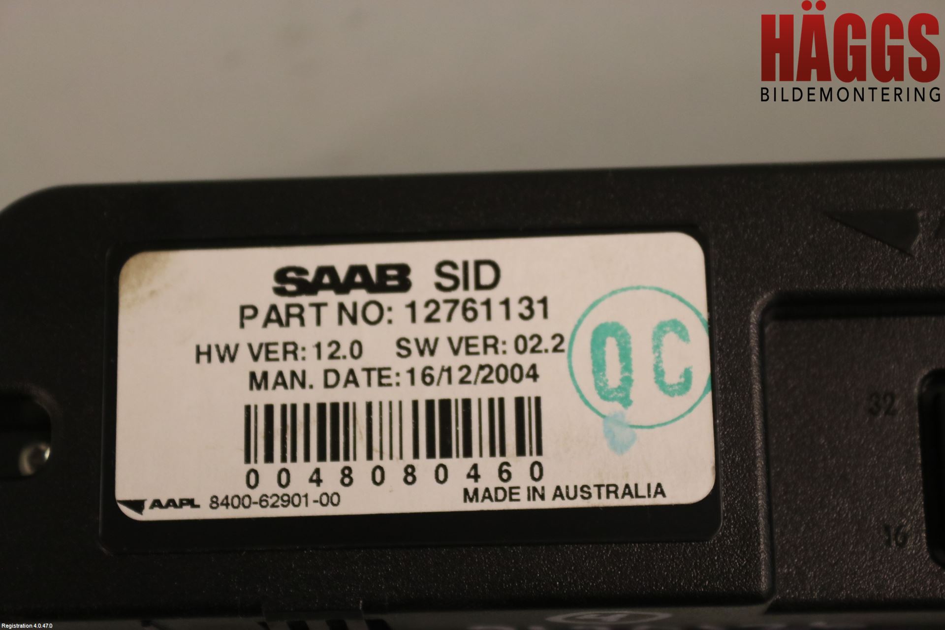 Saab 9-5 -05 Färddator