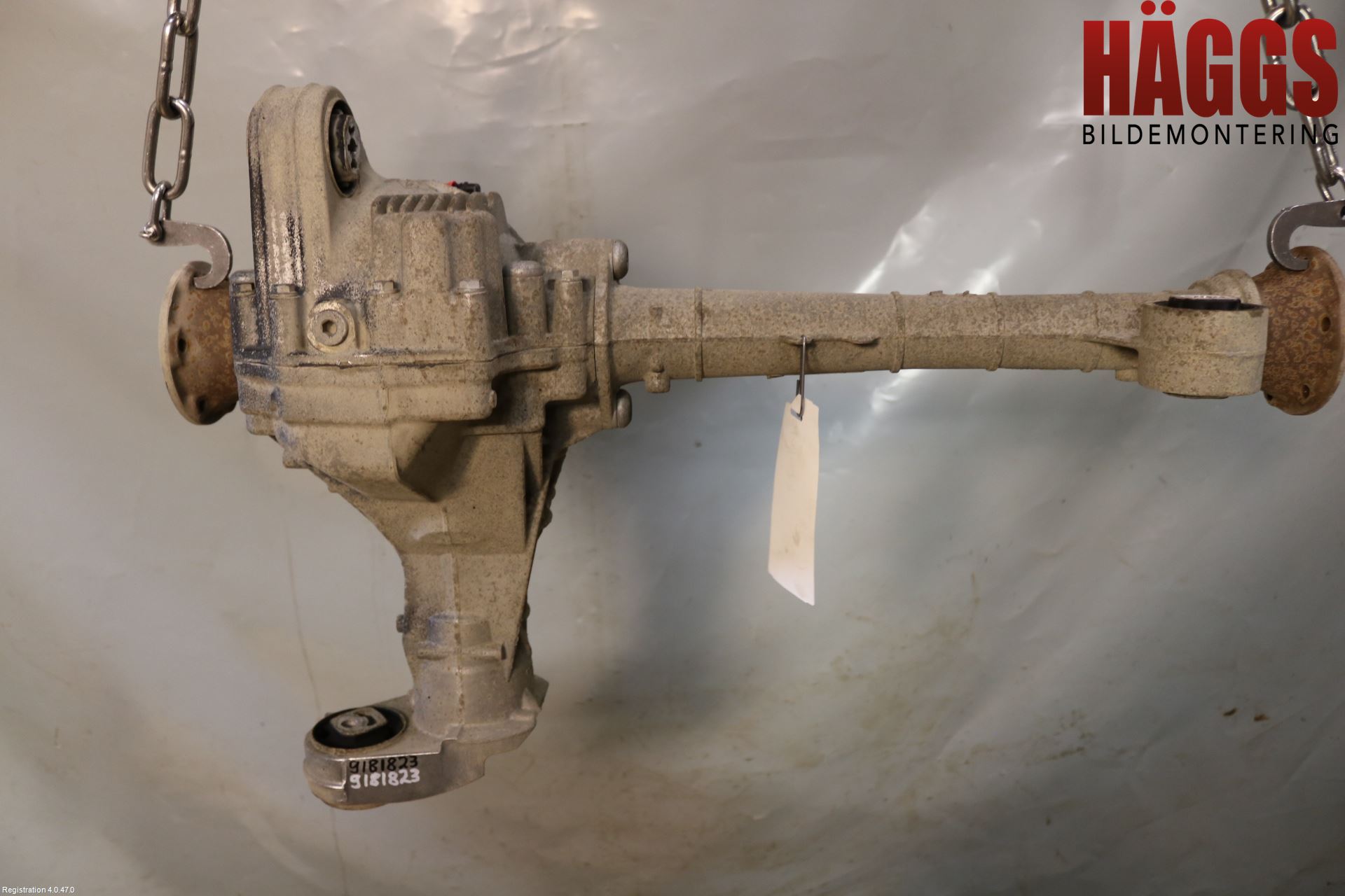 Volkswagen VW AMAROK 2H 10-22 Framvagn Diffrential