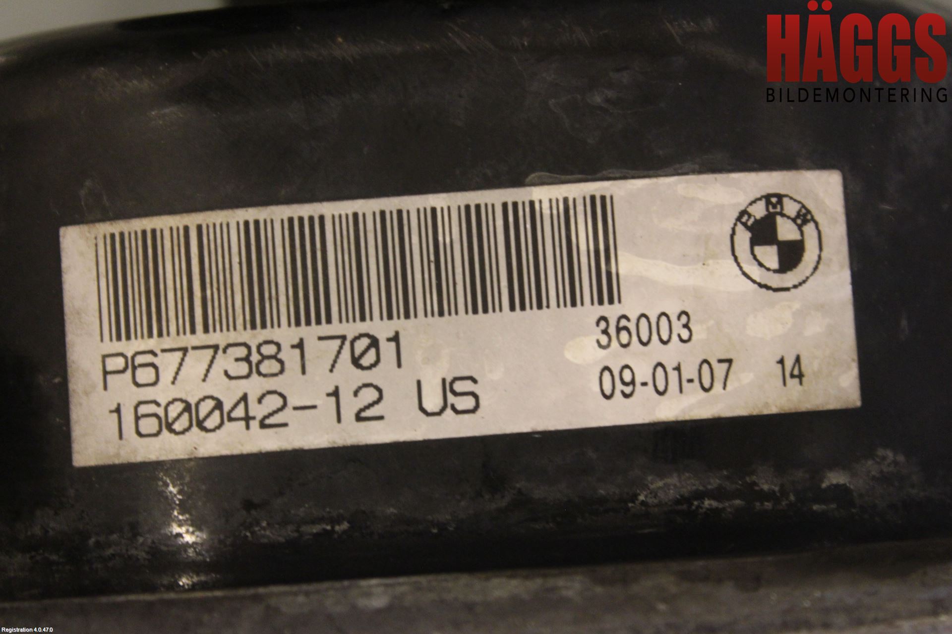 BMW X5 E70 07-13 Motorkudde