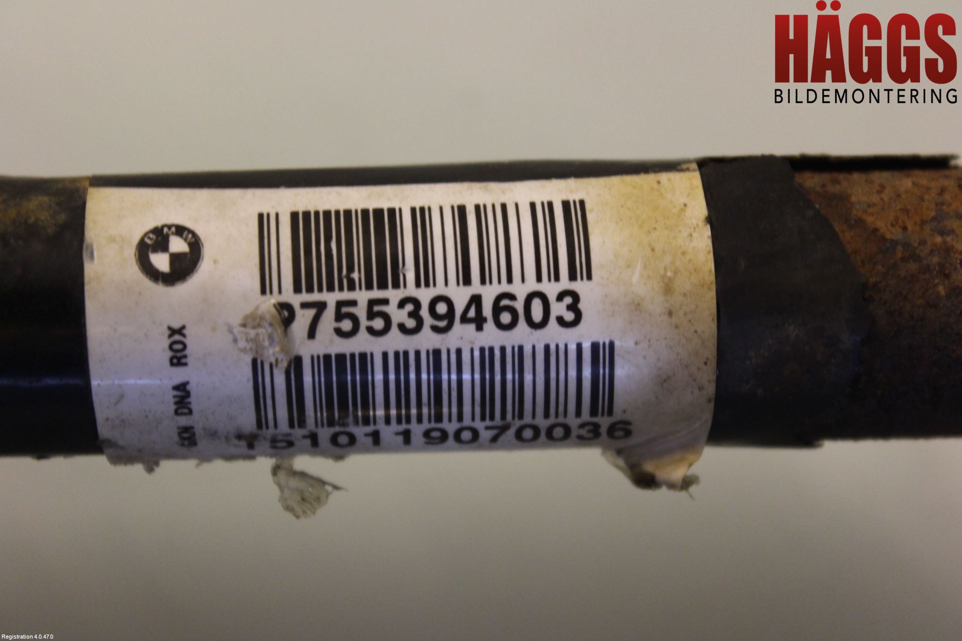 BMW X5 E70 07-13 Drivaxel Fram Höger