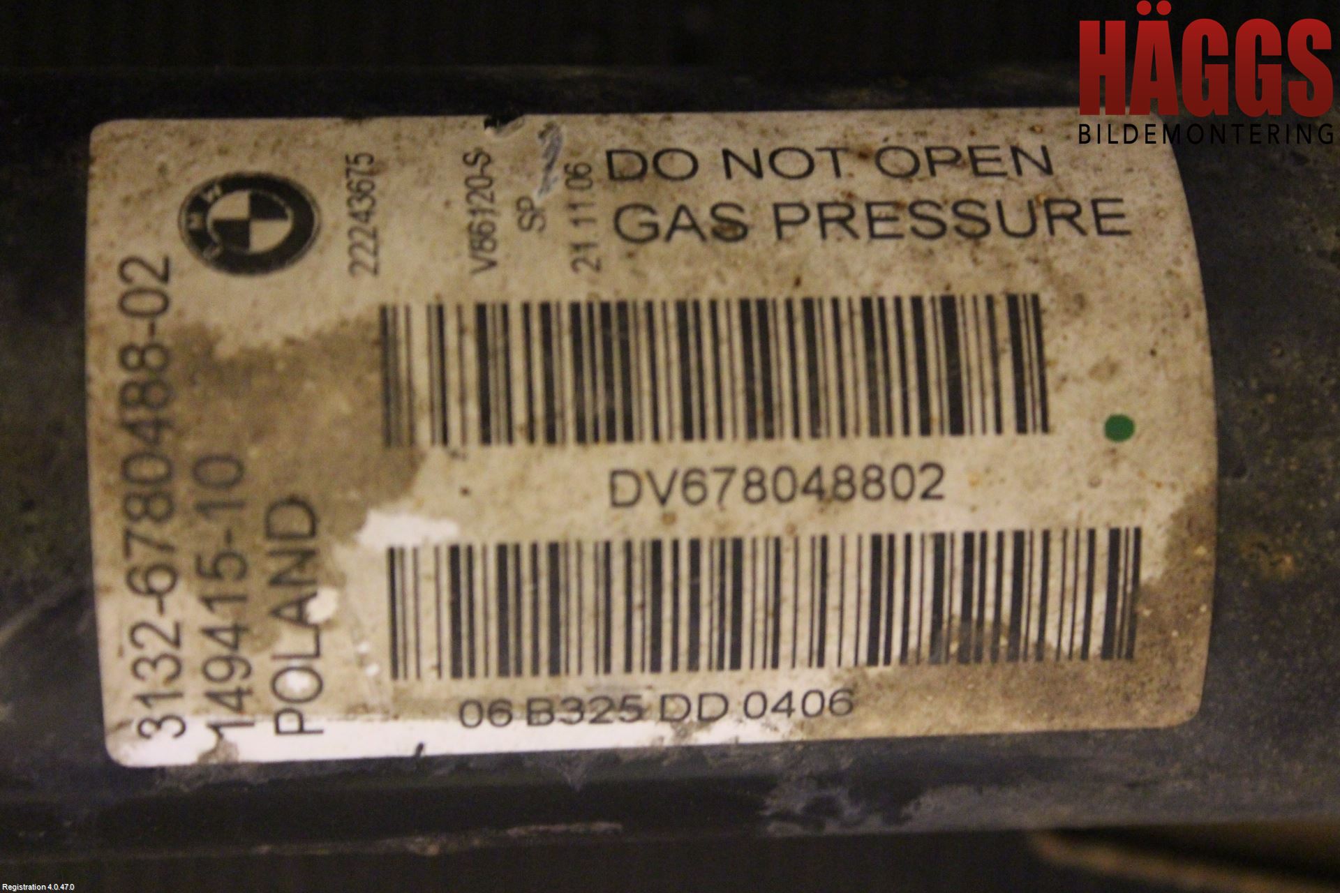 BMW X5 E70 07-13 Fjäderben Fram Höger