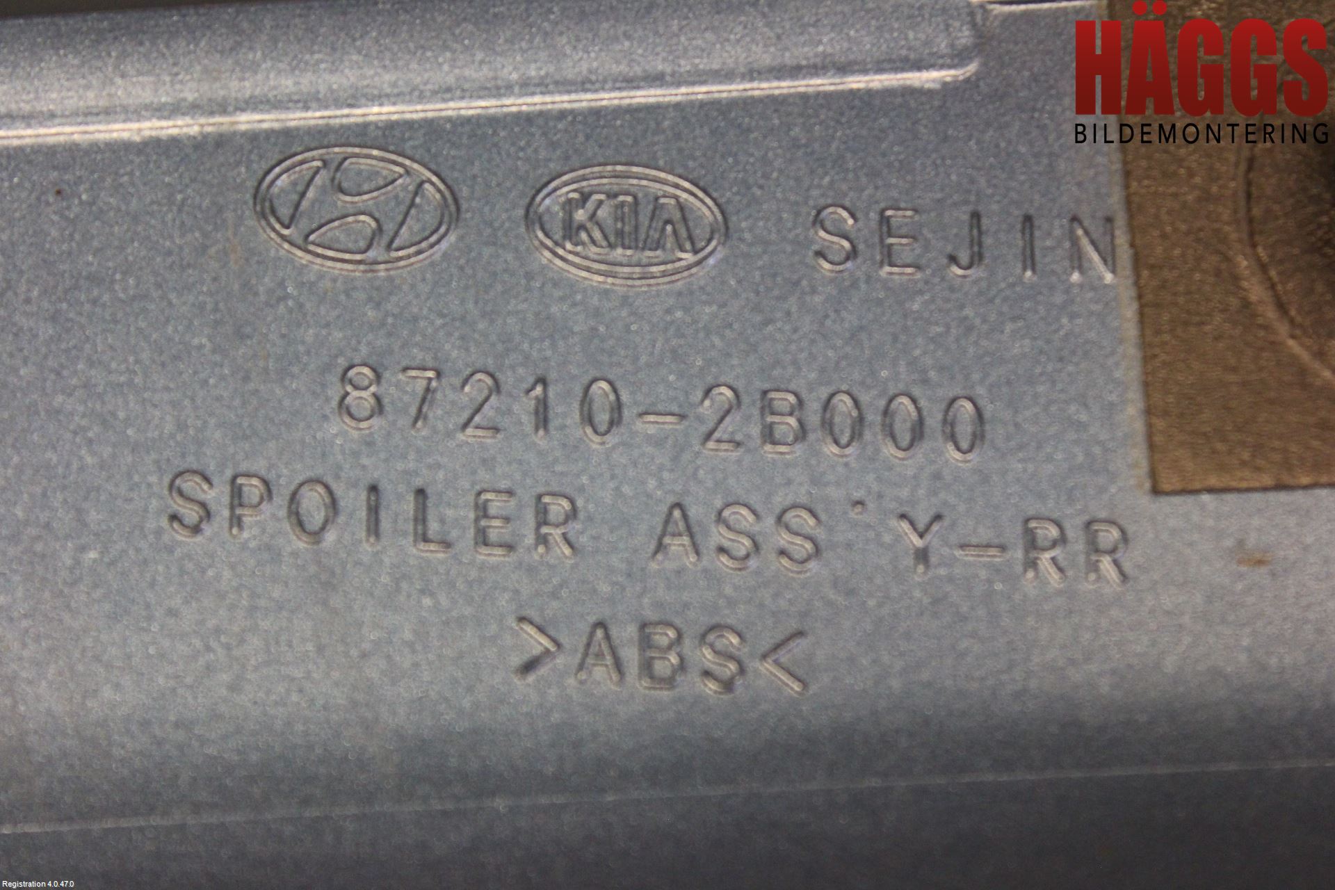 Hyundai SANTA FE  06-12 Spoiler Baklucka