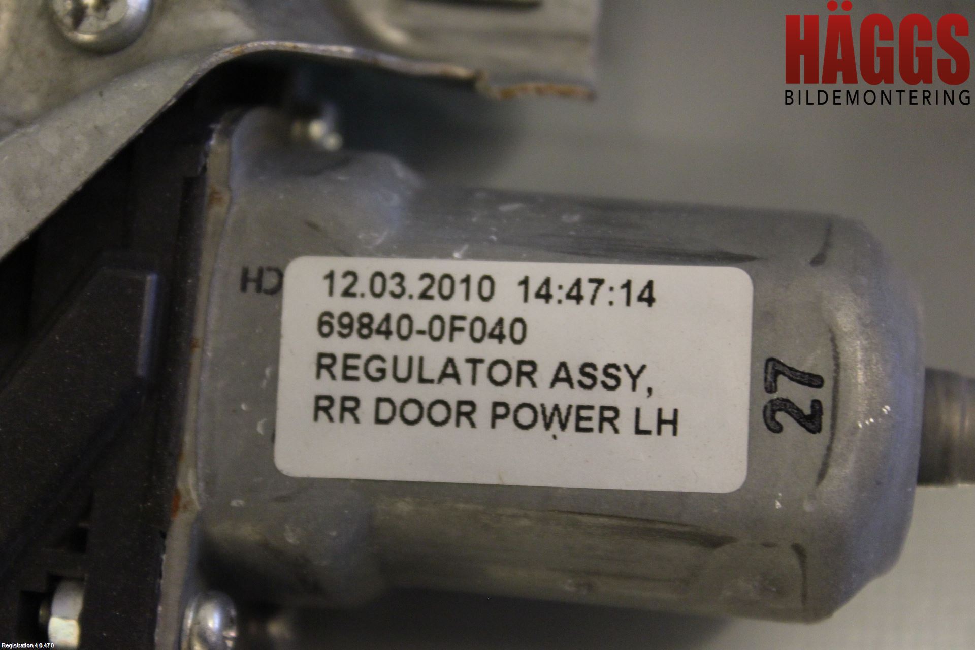 Toyota VERSO 09-18 Fönsterhiss El Kompl