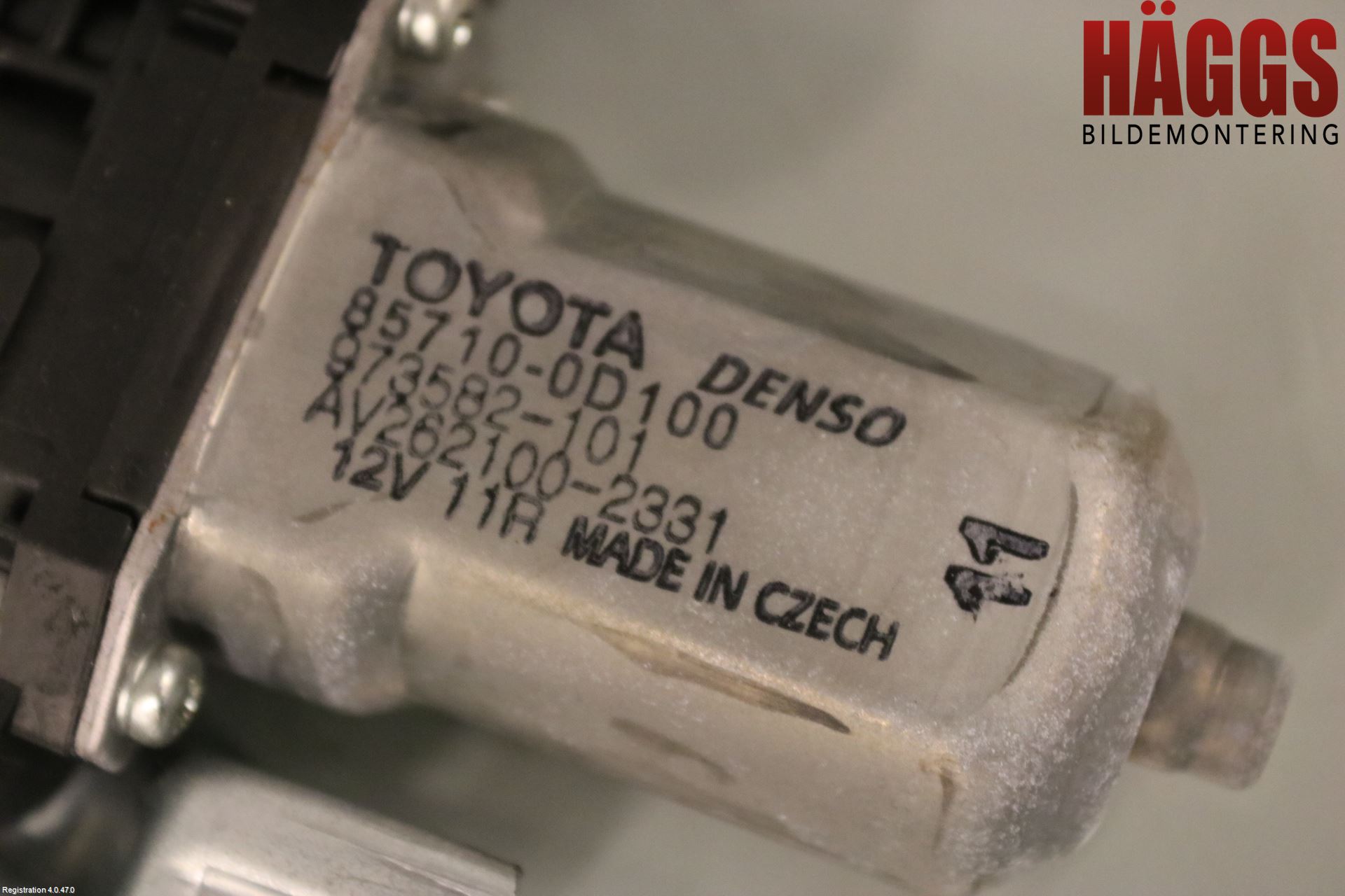 Toyota AURIS 13-19 Fönsterhissmotor