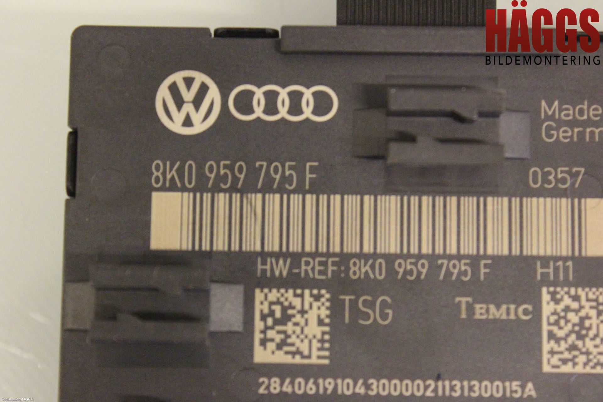 Audi A4 ALLROAD 09-16 Styrenhet Dörr