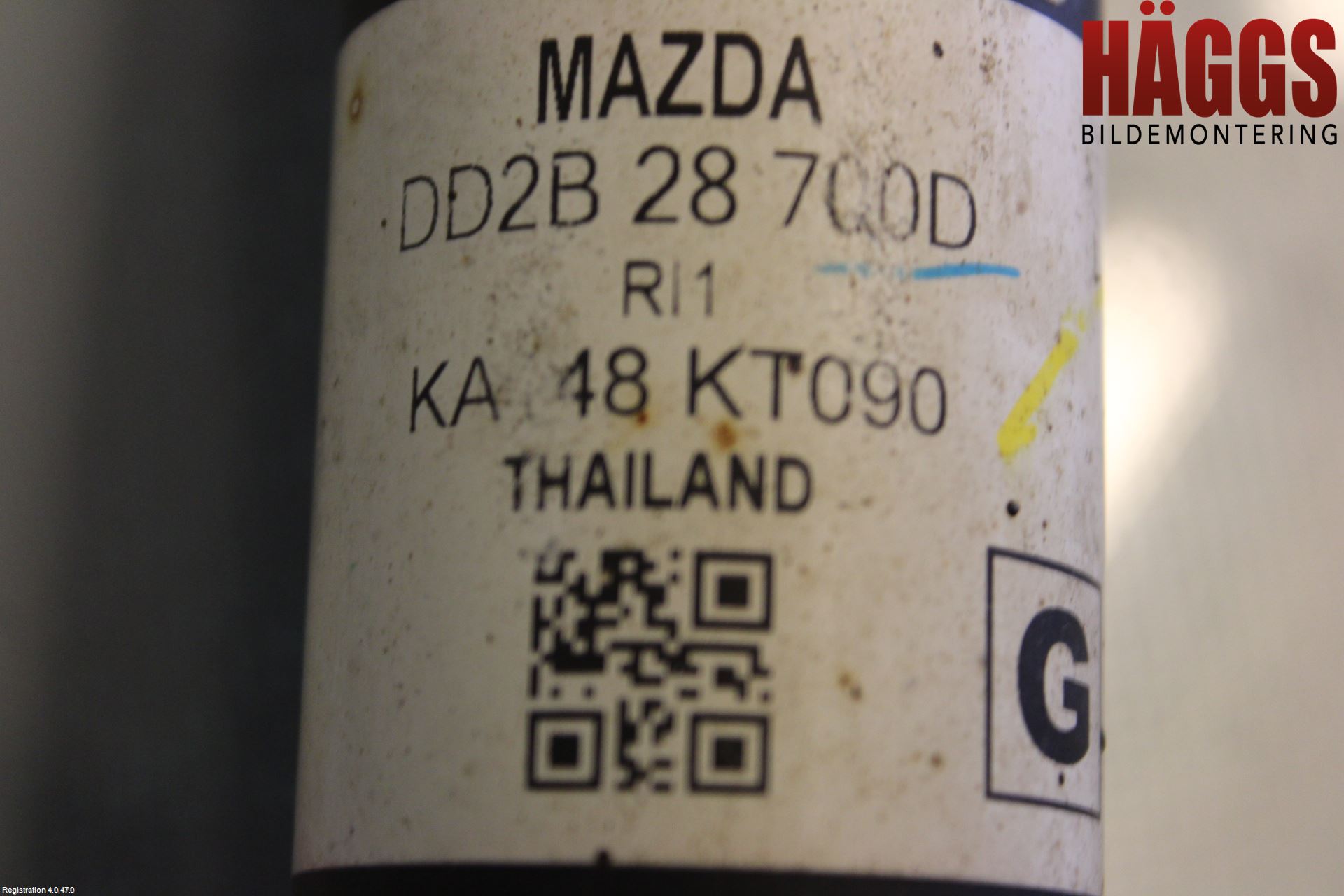 Mazda CX-3 Stötdämpare Bak