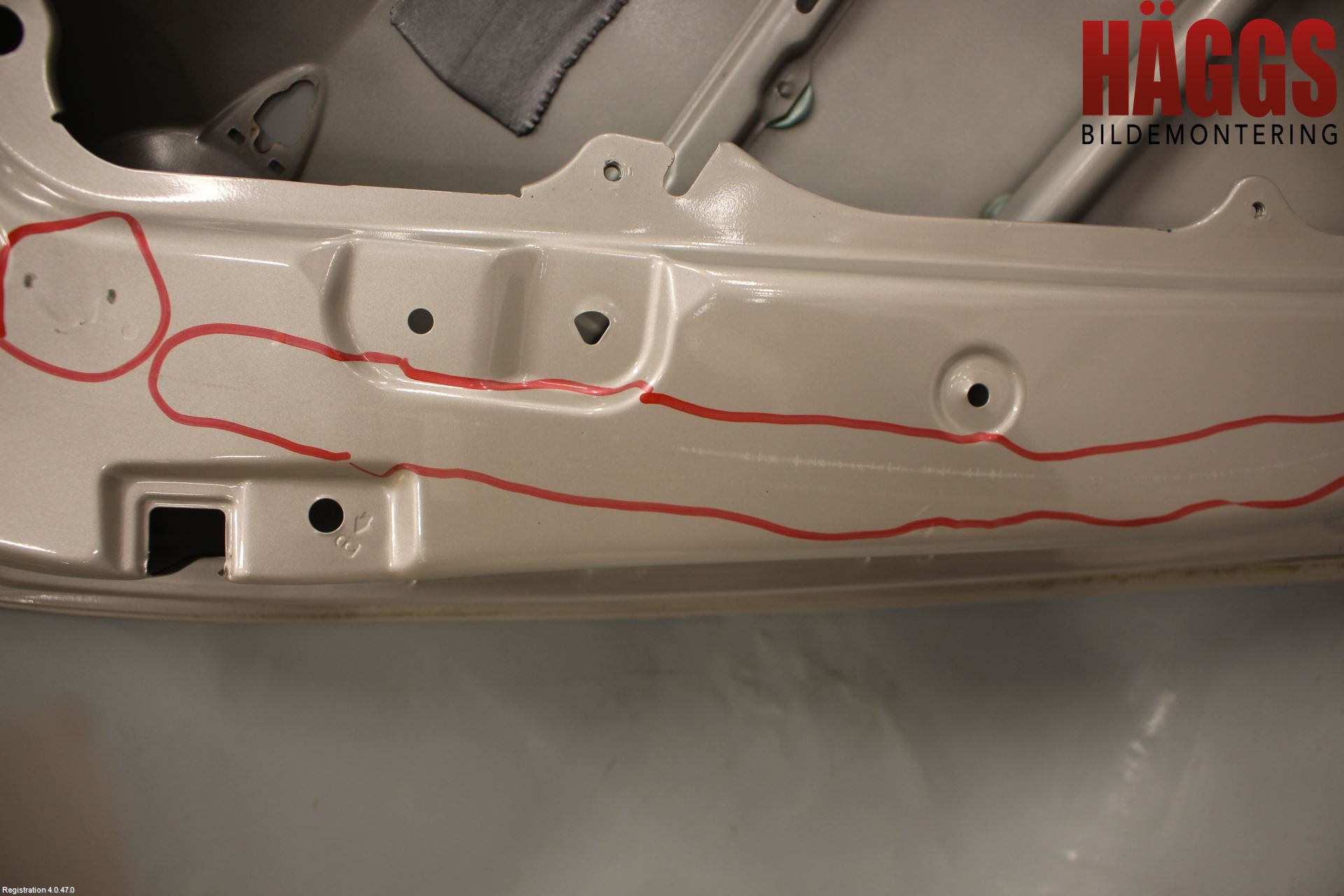 Kia VENGA 10-19 Dörr Bak Vänster