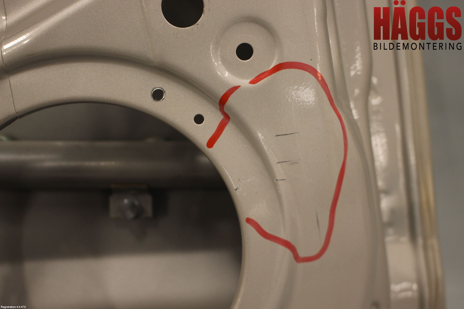 Kia VENGA 10-19 Dörr Bak Vänster