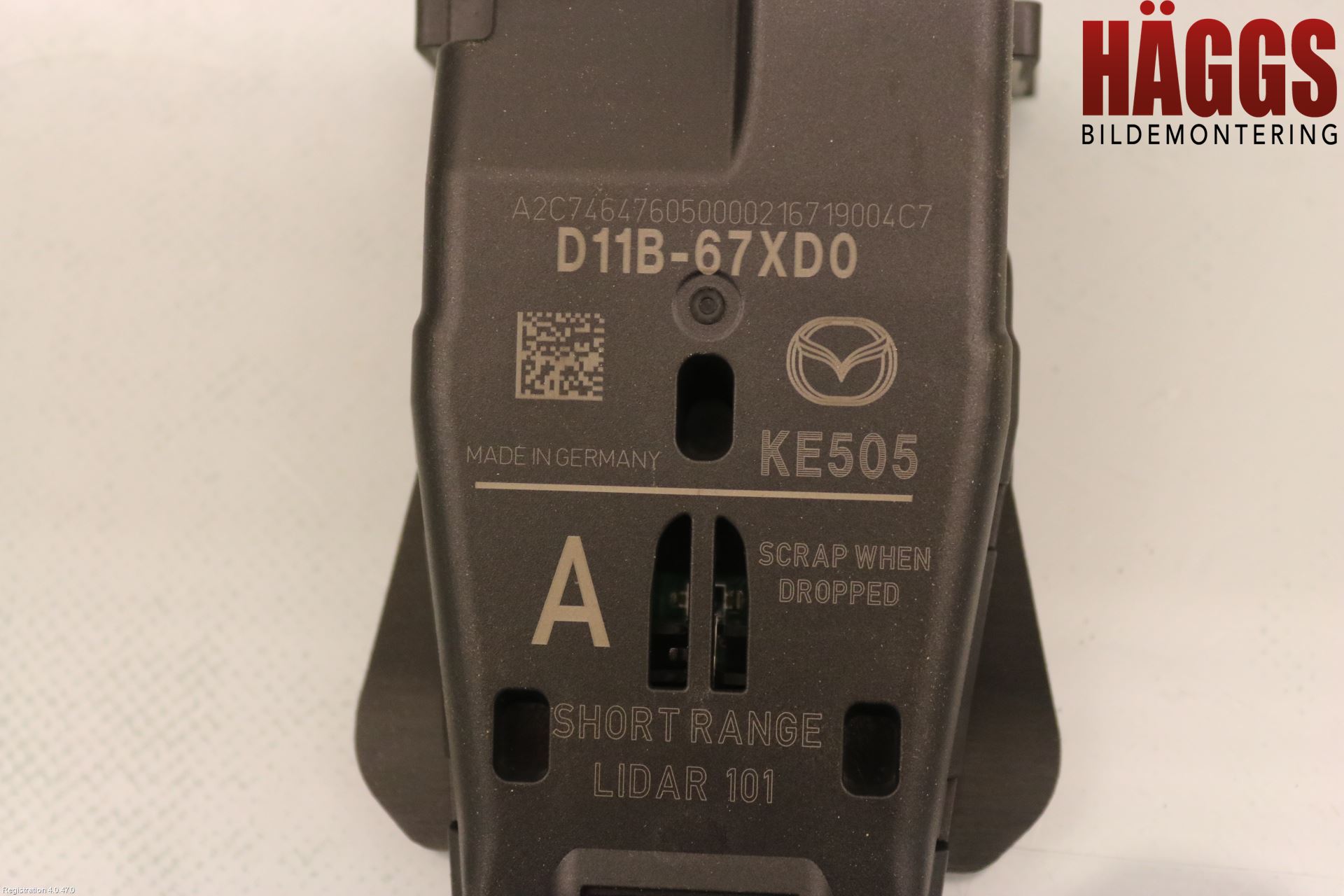 Mazda CX-3 Sensor Aktivt Kollisionsskydd